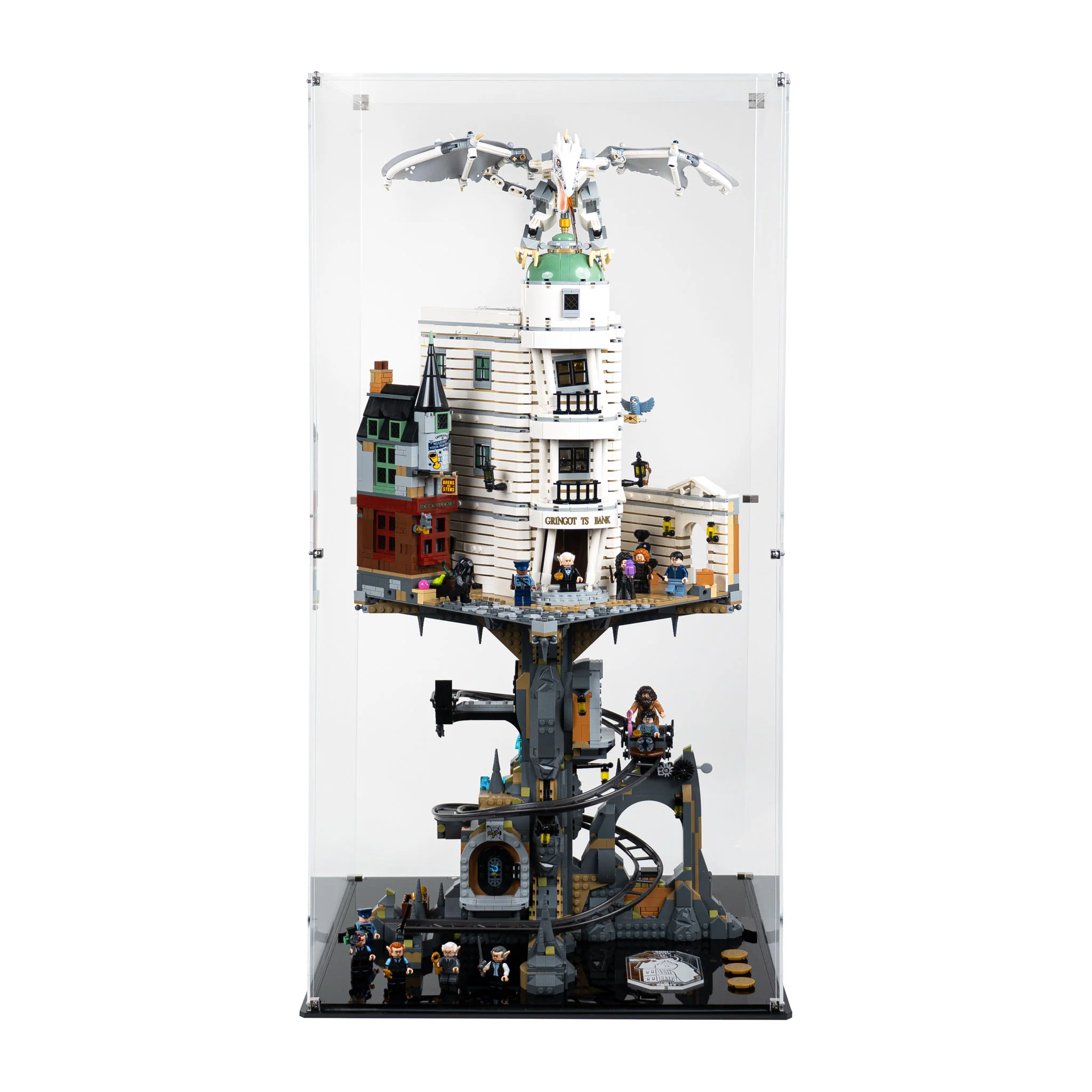 Clear Display Case for LEGO® Harry Potter: Gringotts™ Wizarding Bank – Collectors' Edition (76417) - Image 2