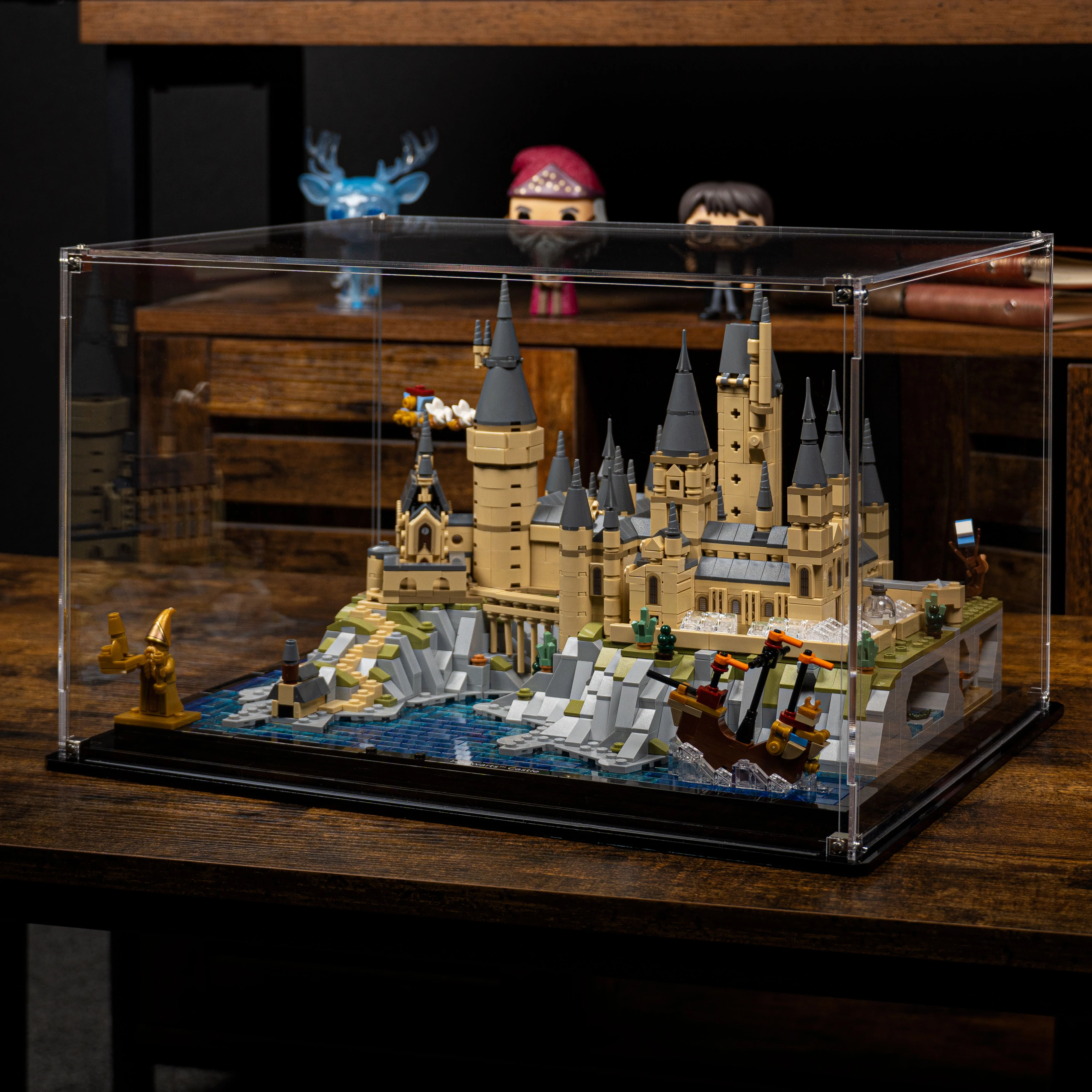 Clear Display Case for LEGO® Harry Potter Hogwarts™ Castle and Grounds (76419) - Image 9