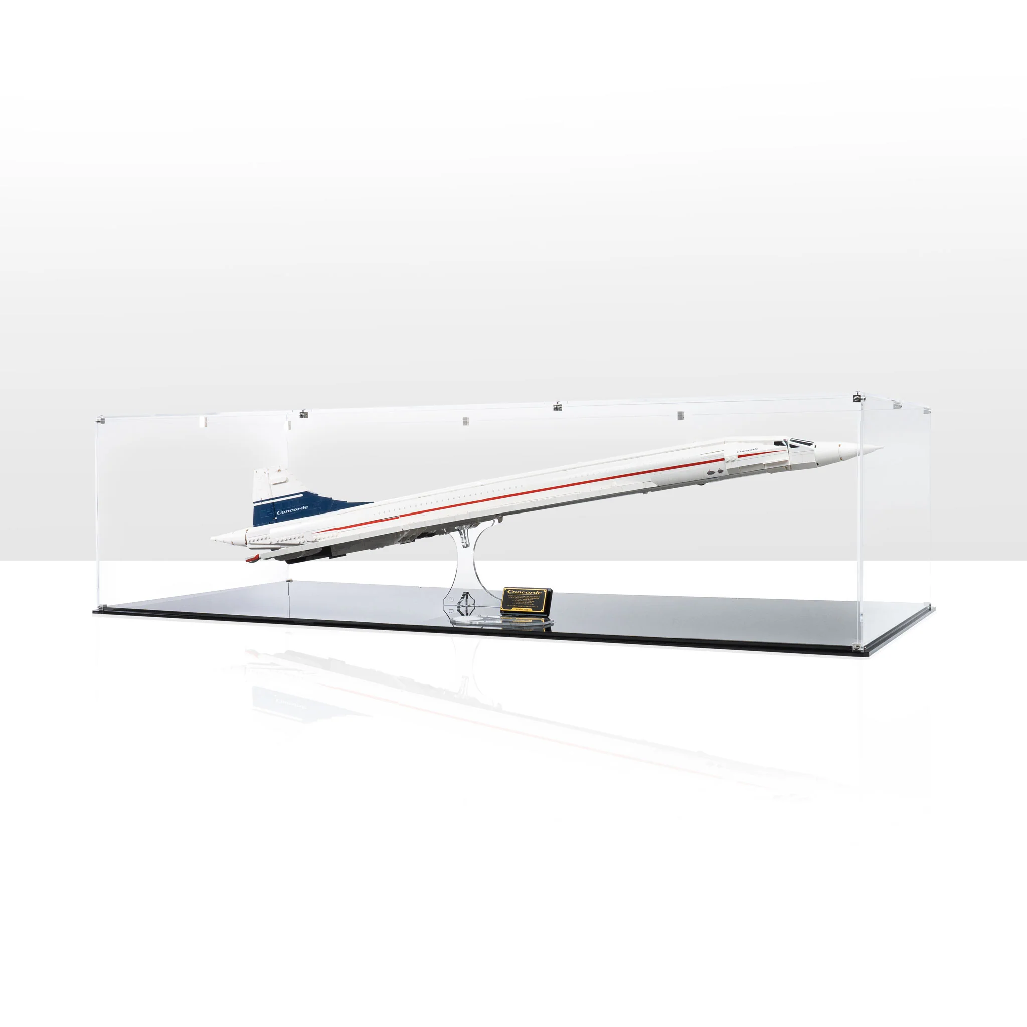Clear Display Case for LEGO® Icons: Concorde (10318) - Image 6