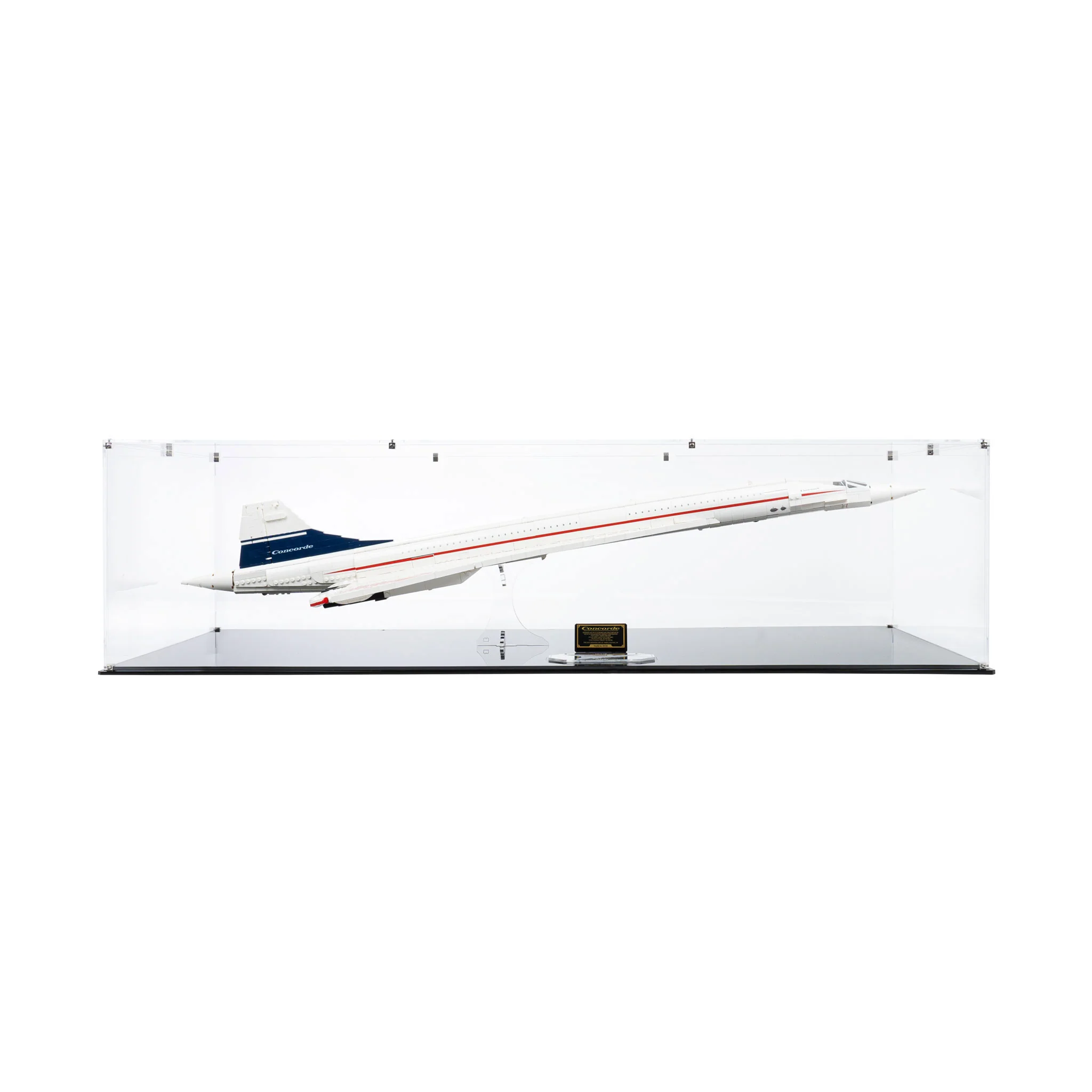 Clear Display Case for LEGO® Icons: Concorde (10318) - Image 7