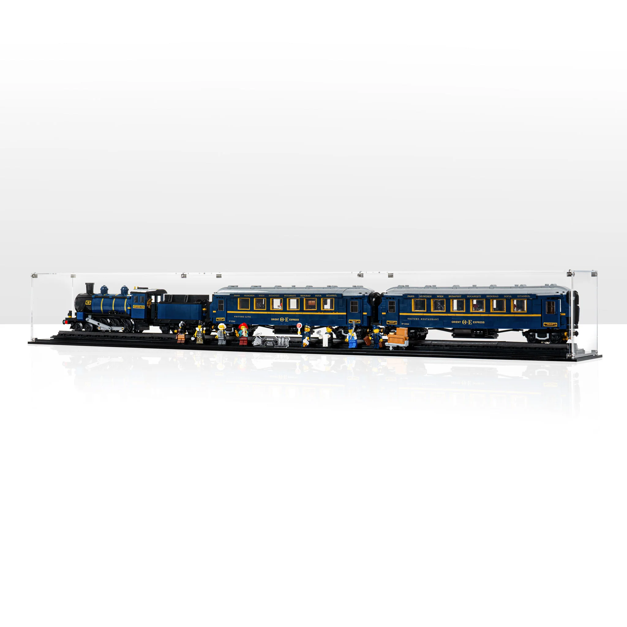 Clear Display Case for LEGO® Ideas: The Orient Express Train (21344)