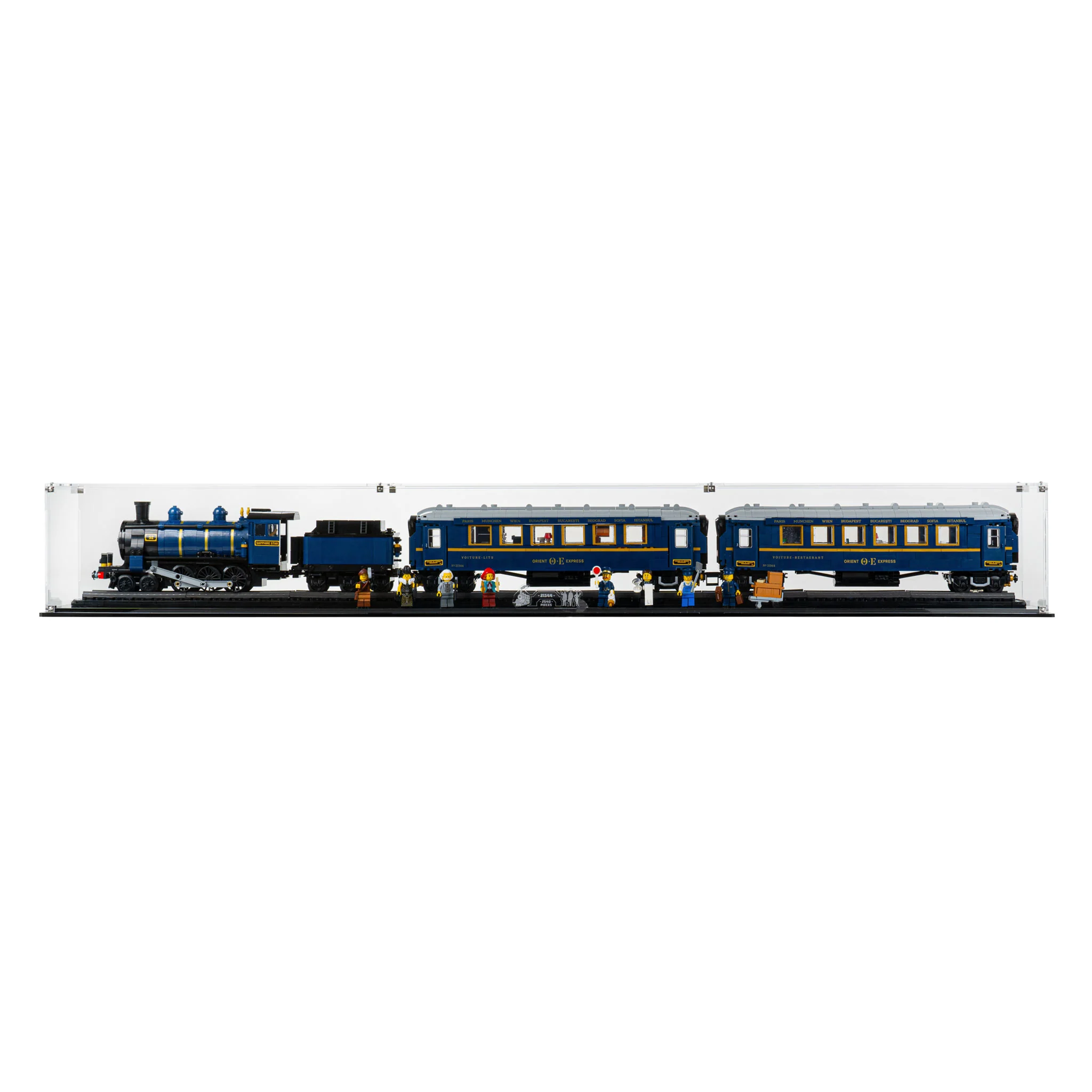 Clear Display Case for LEGO® Ideas: The Orient Express Train (21344) - Image 2