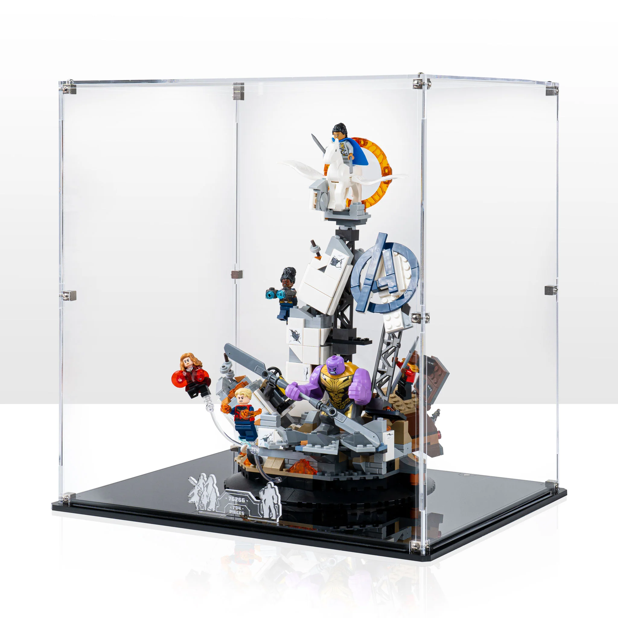 Clear Display Case for LEGO® Marvel Endgame Final Battle (76266)