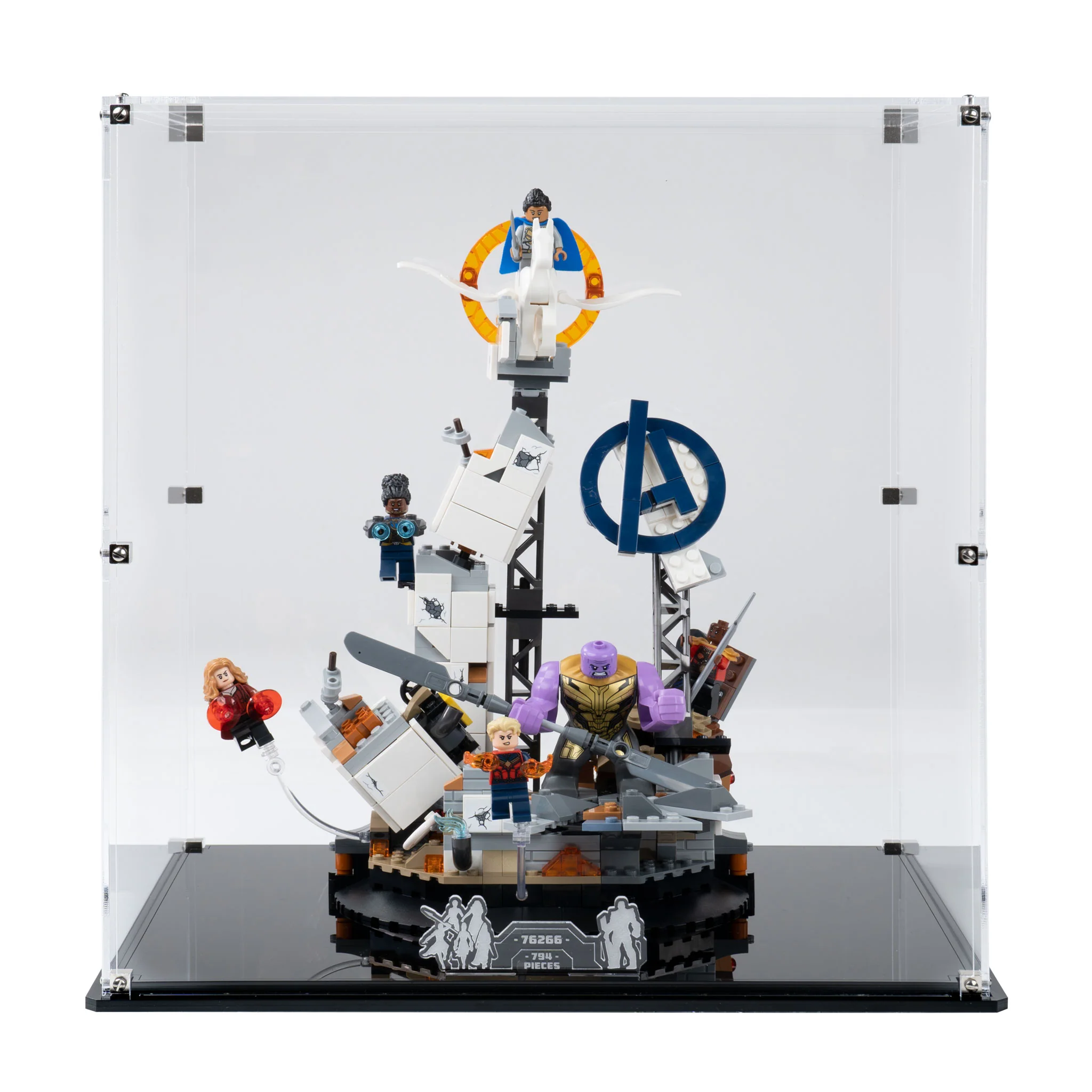 Clear Display Case for LEGO® Marvel Endgame Final Battle (76266) - Image 2
