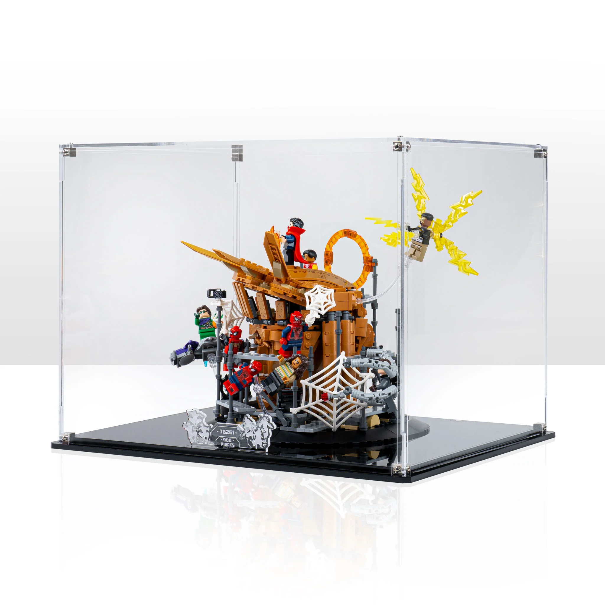Clear Display Case for LEGO® Marvel Spider-Man Final Battle (76261)
