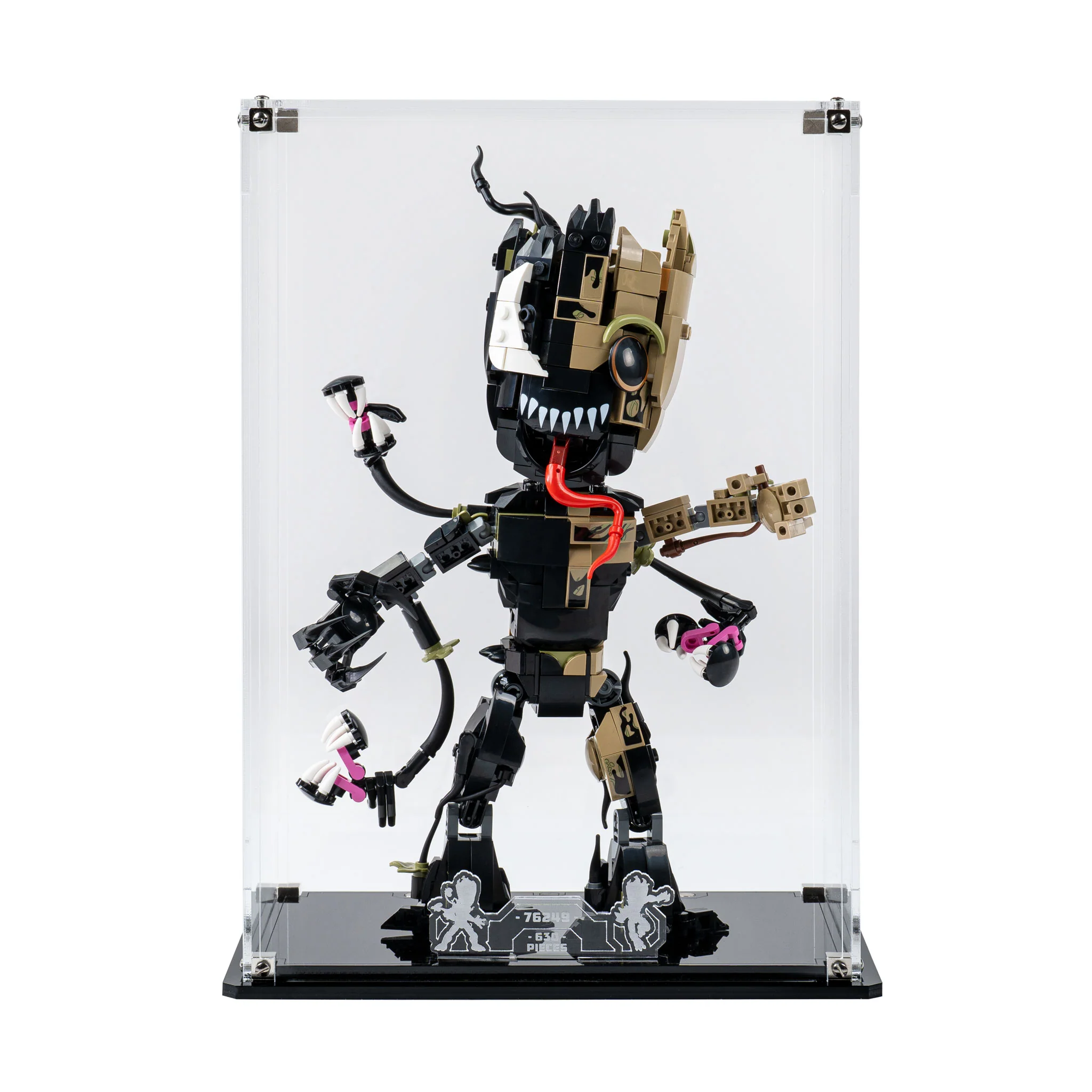 Clear Display Case for LEGO® Marvel Venomised Groot (76249) - Image 2