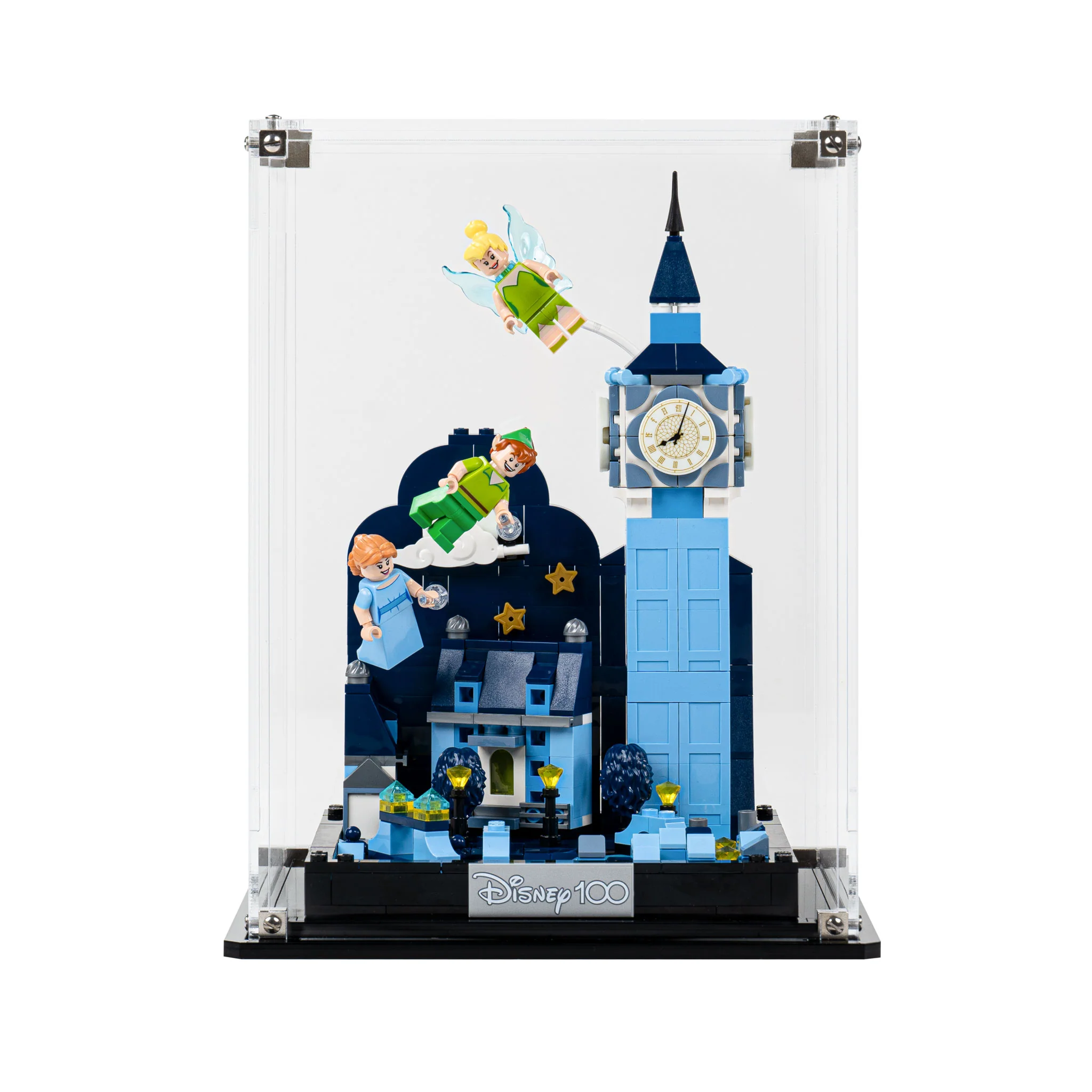 Clear Display Case for LEGO® Peter Pan & Wendy's Flight over London (43232) - Image 2