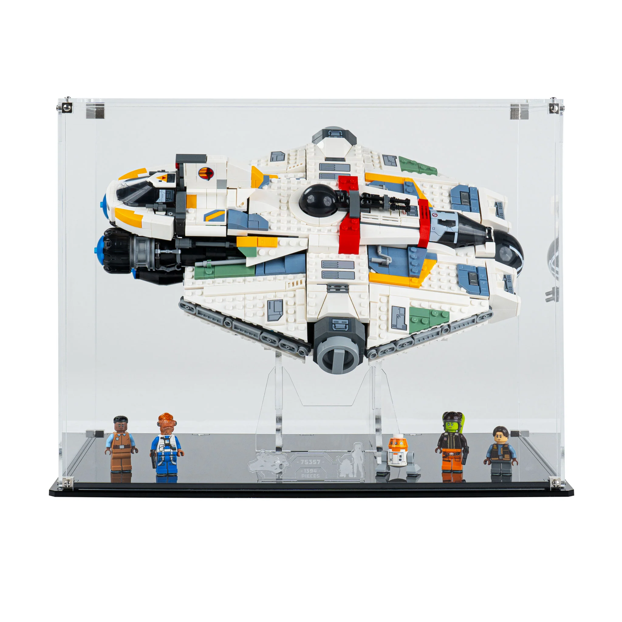 Clear Display Case for LEGO® Star Wars Ghost & Phantom II (75357) - Image 2
