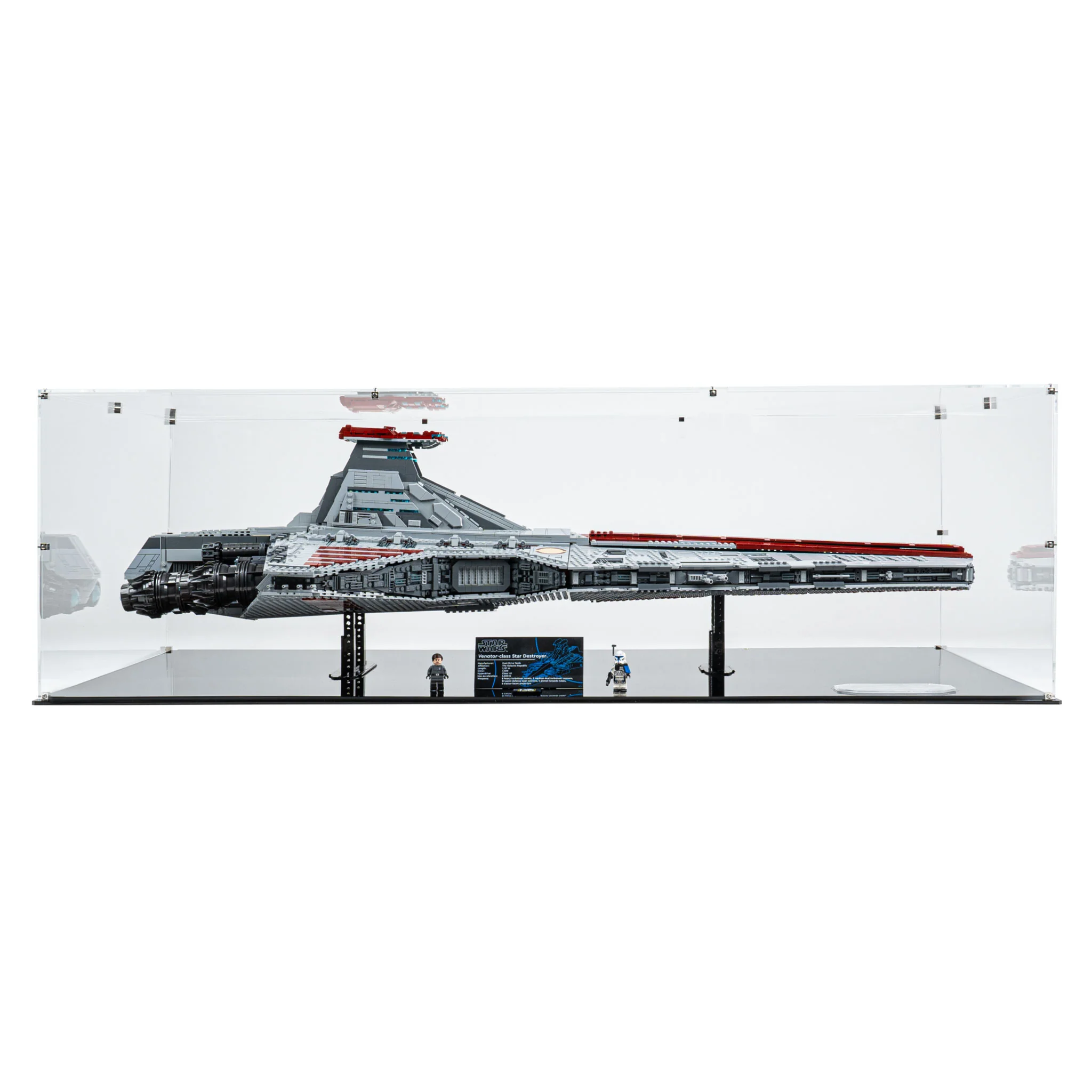 Clear Display Case for LEGO® Star Wars™ Venator-Class Republic Attack Cruiser (75367) - Image 13
