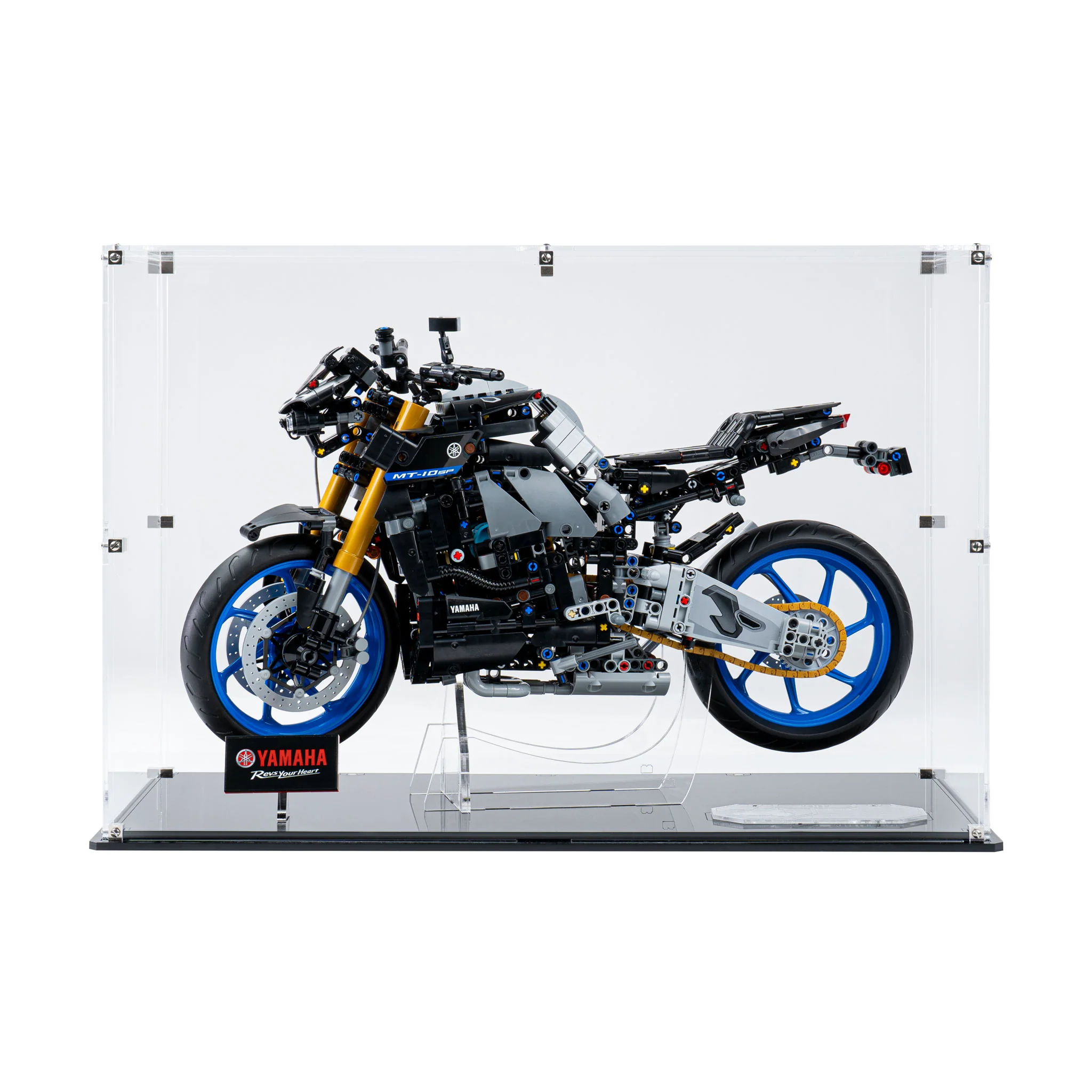 Clear Display Case for LEGO® Technic Yamaha MT-10 SP (42159) - Image 2
