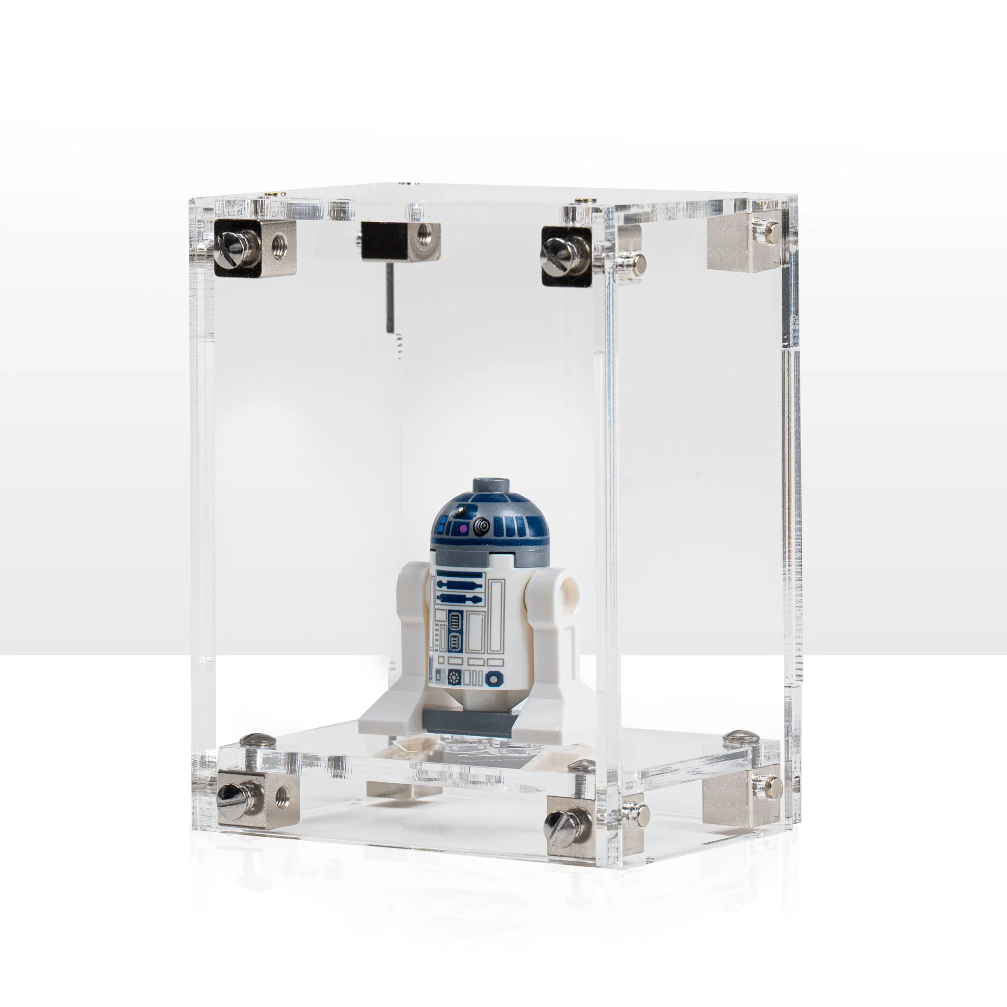 Clear Modular Display Case for LEGO® Minifigure - Image 2