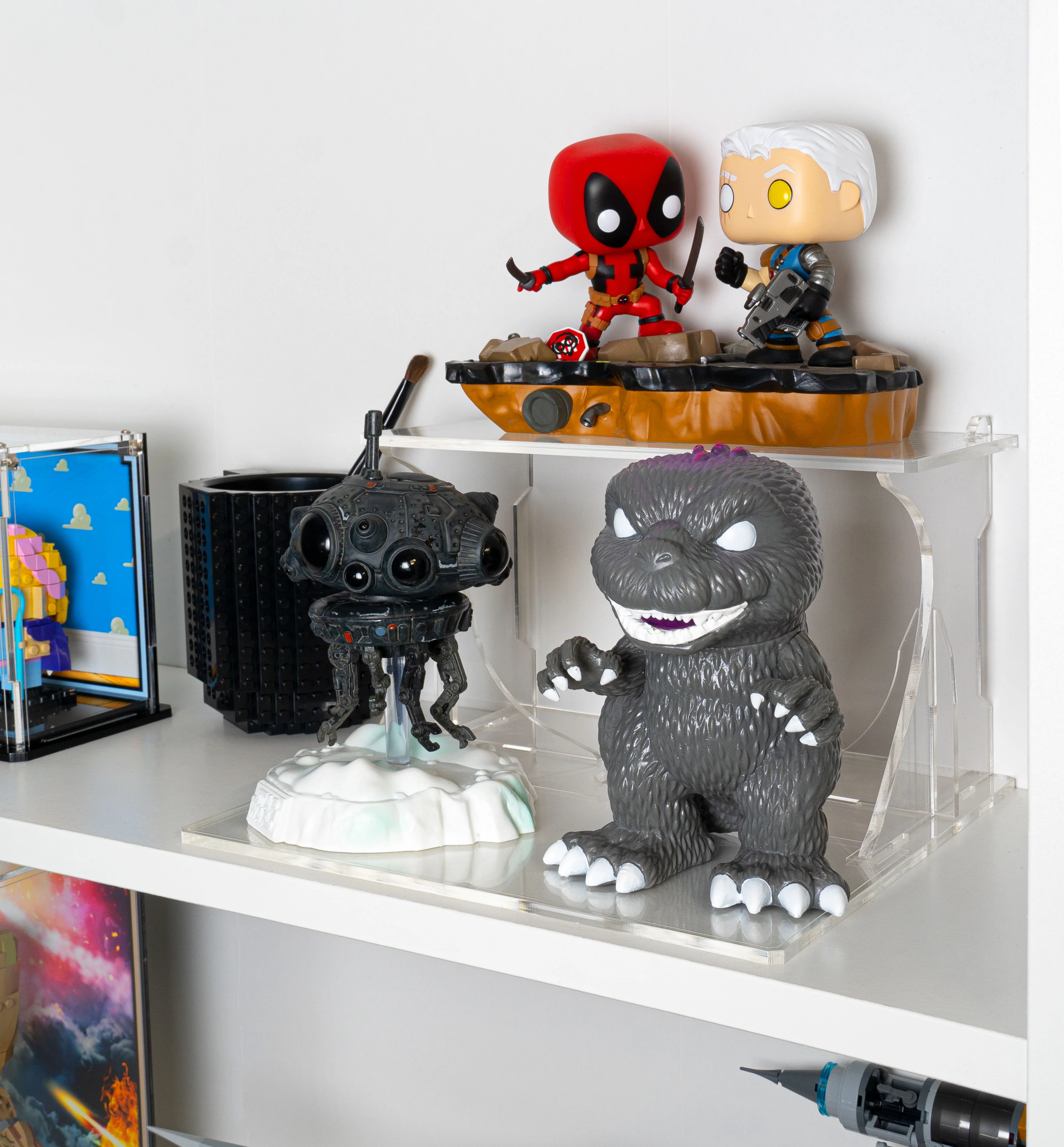 2 Tier Display podium for IKEA® Billy BookCase - Image 3