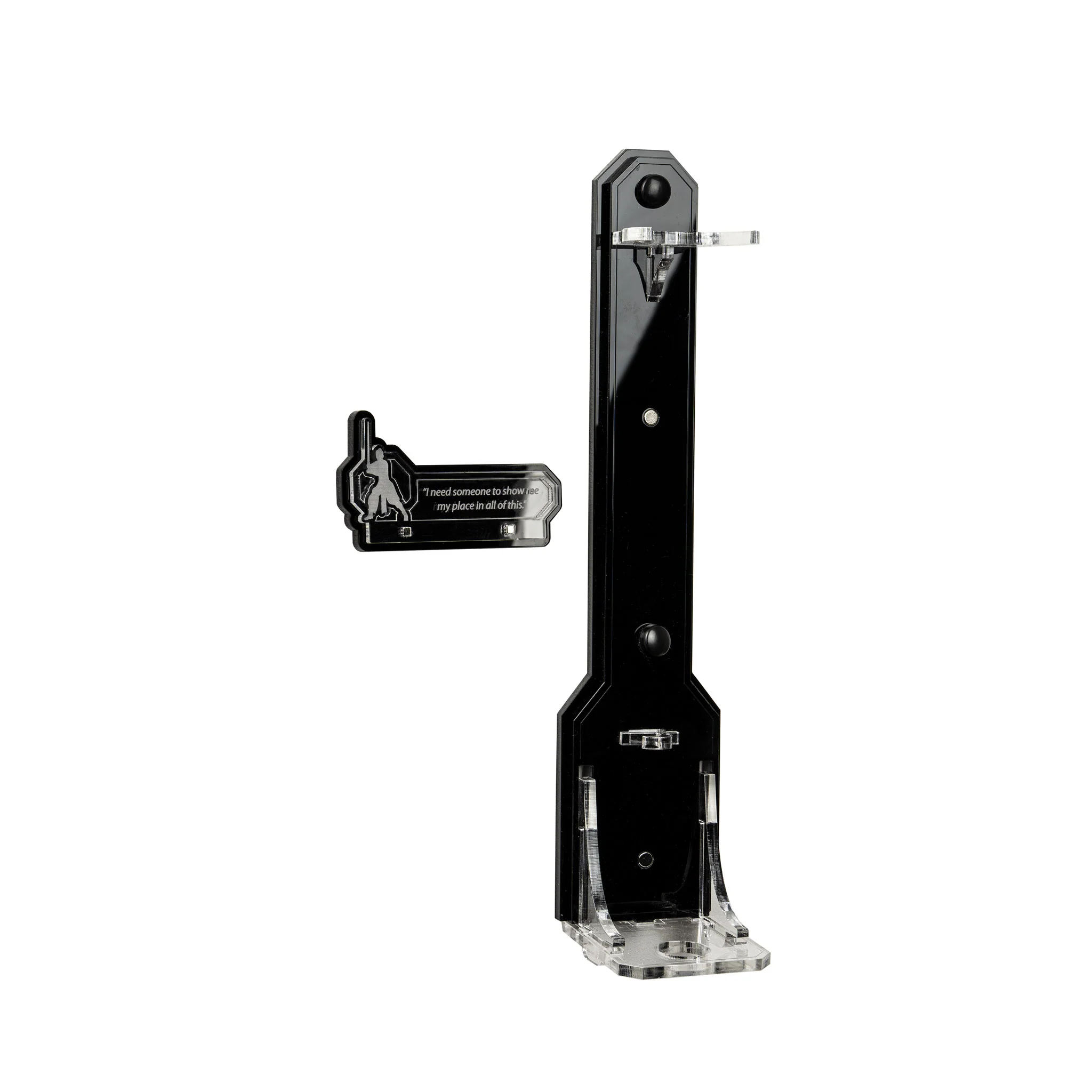 Wall Mounted Display Stand for Star Wars™ Black Series Rey Skywalker Lightsaber - Image 7