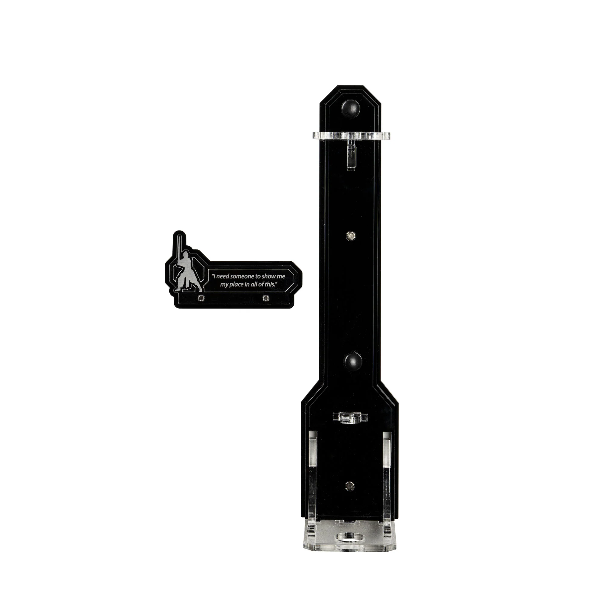 Wall Mounted Display Stand for Star Wars™ Black Series Rey Skywalker Lightsaber - Image 8