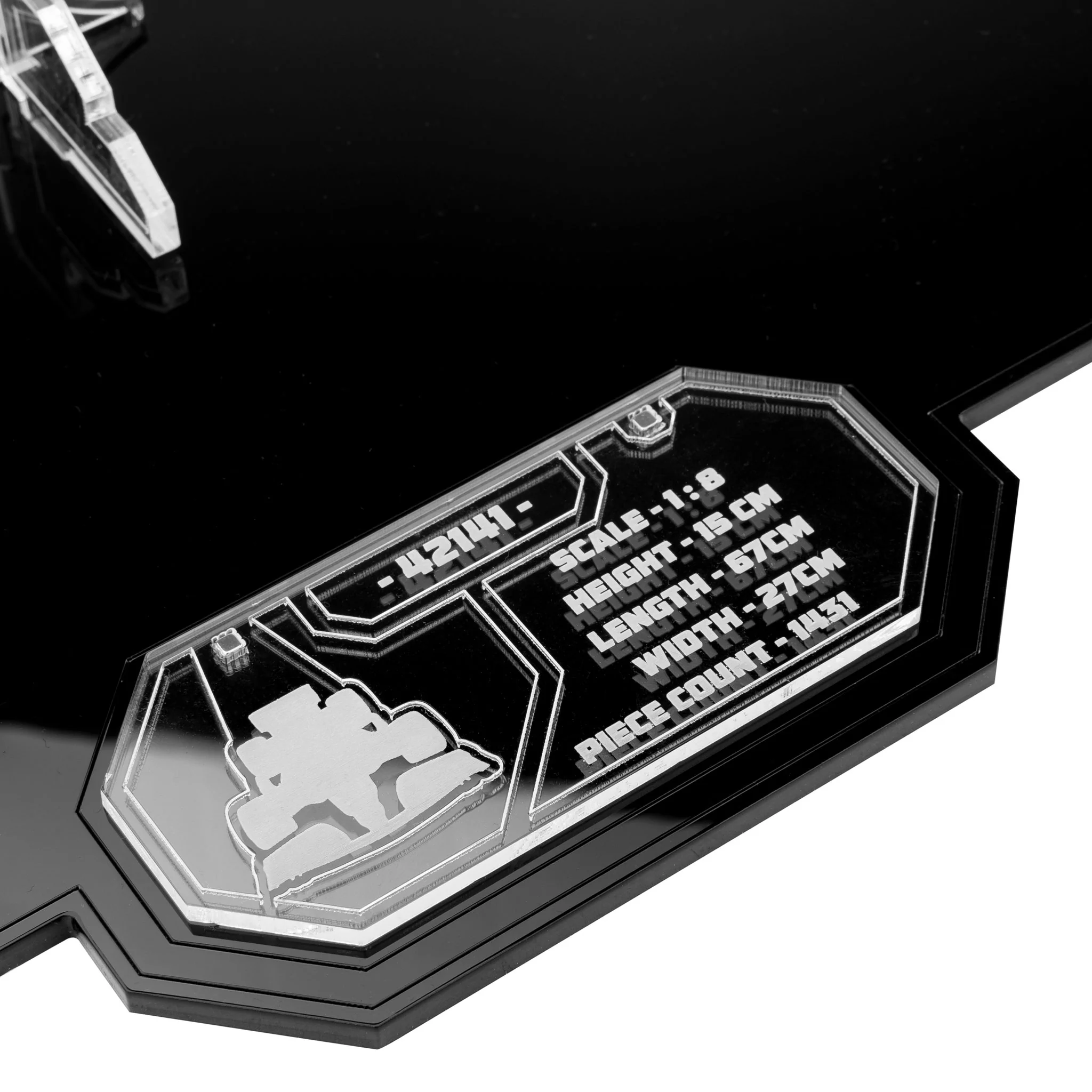 Display Base for LEGO® McLaren Formula 1™ Race Car (42141) - Image 3