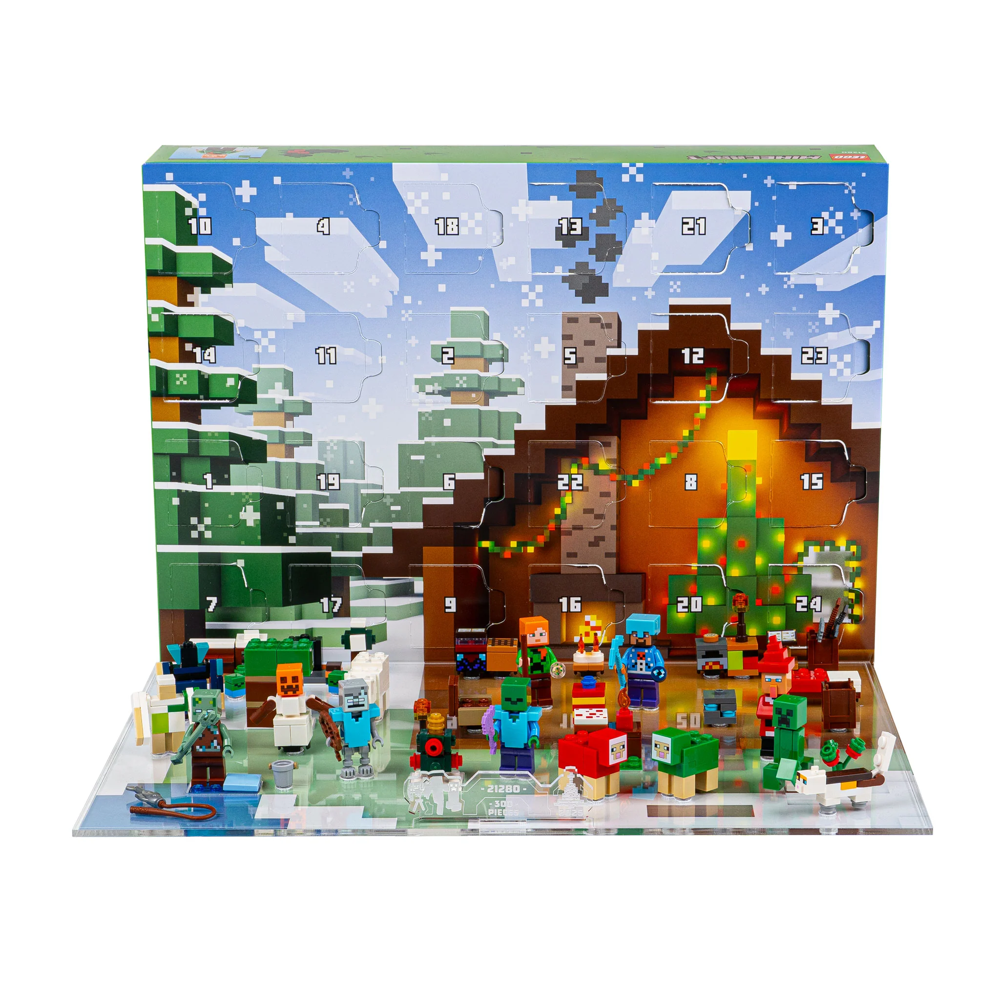 Display Base for LEGO® Minecraft™ Advent Calendar 2025 (21280) - Image 3