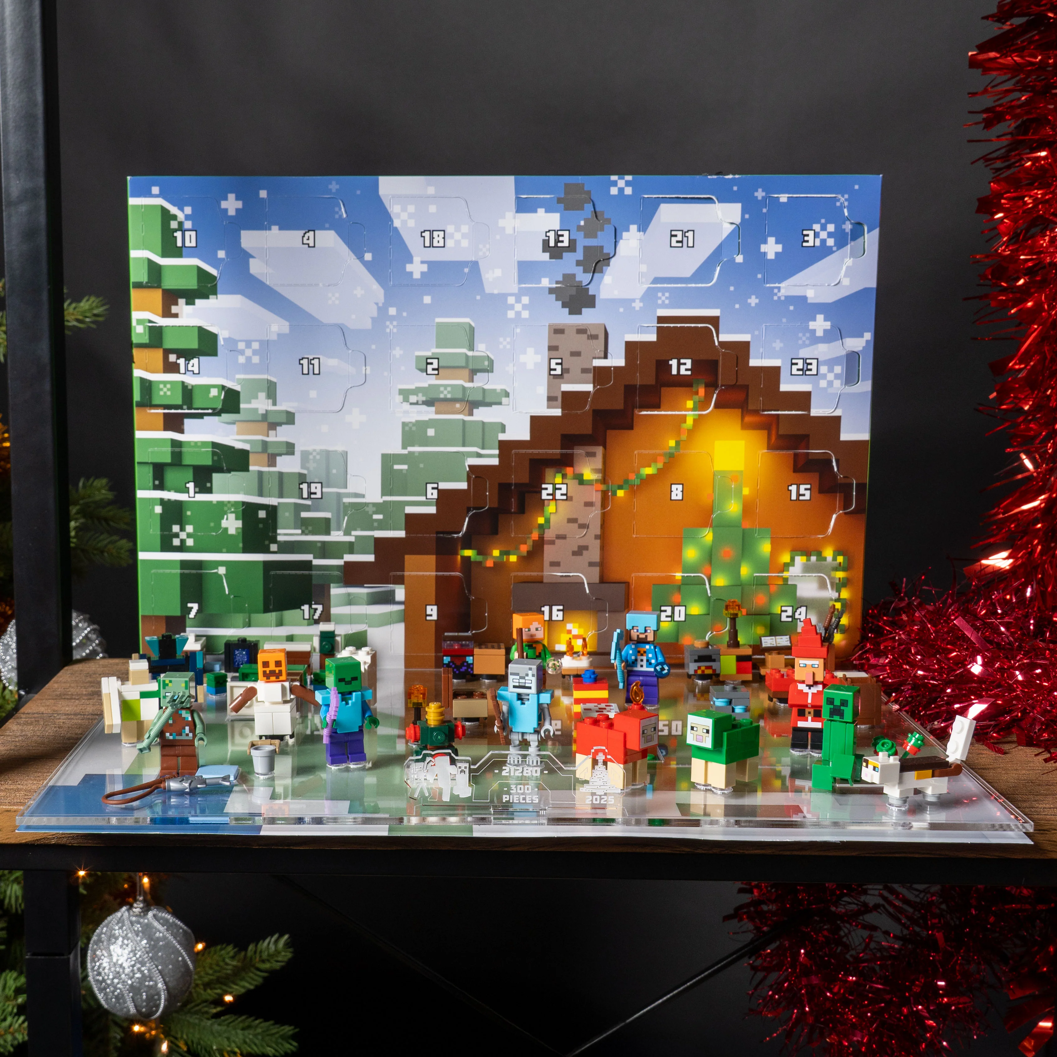 Display Base for LEGO® Minecraft™ Advent Calendar 2025 (21280) - Image 8