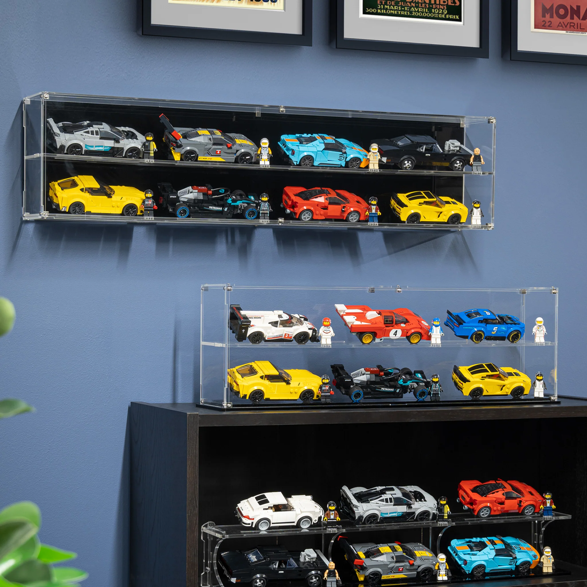 Display Case for 6x LEGO® Speed Champions Cars (2x3) - Image 5