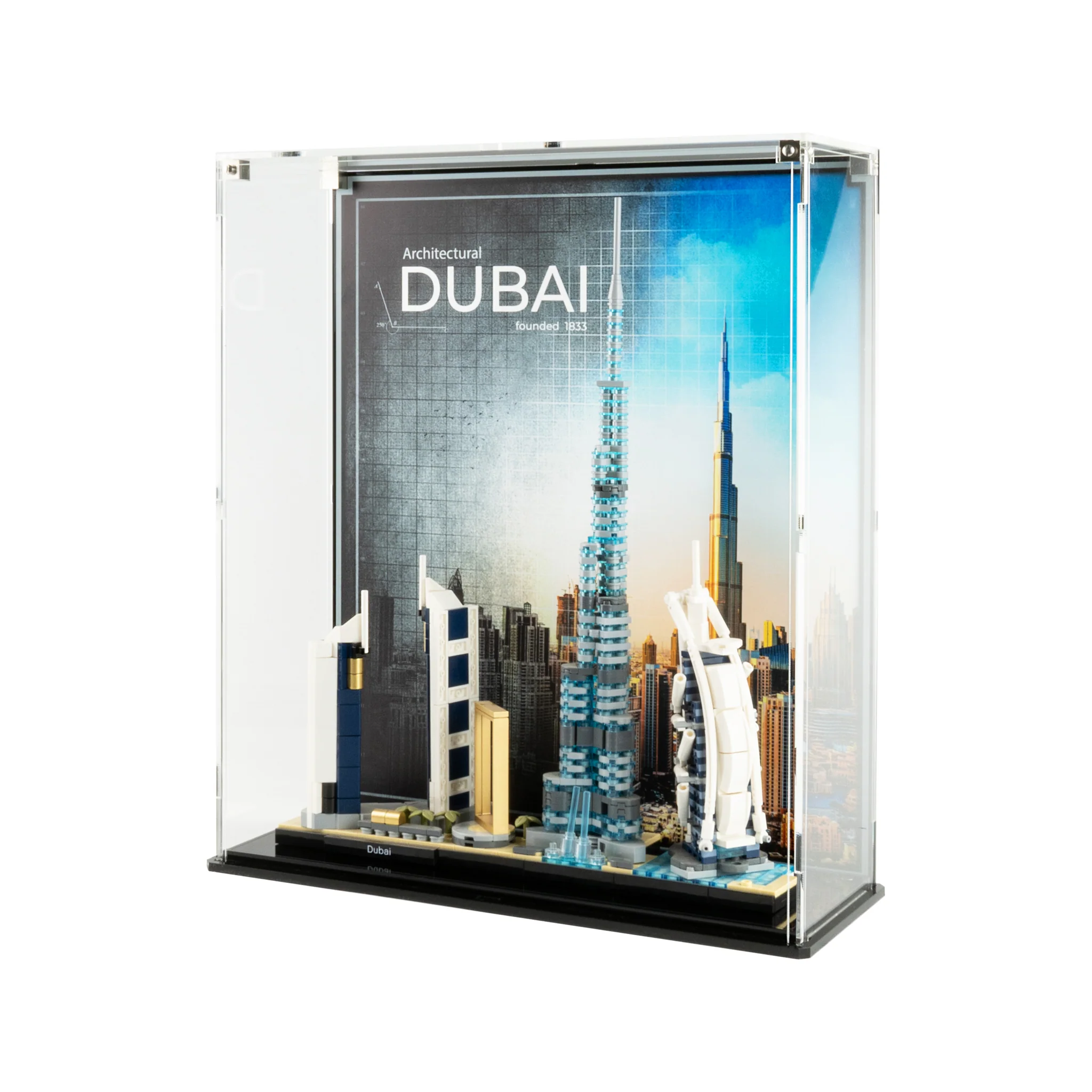 Display Case for LEGO® Architecture: Dubai Skyline (21052) - Image 3