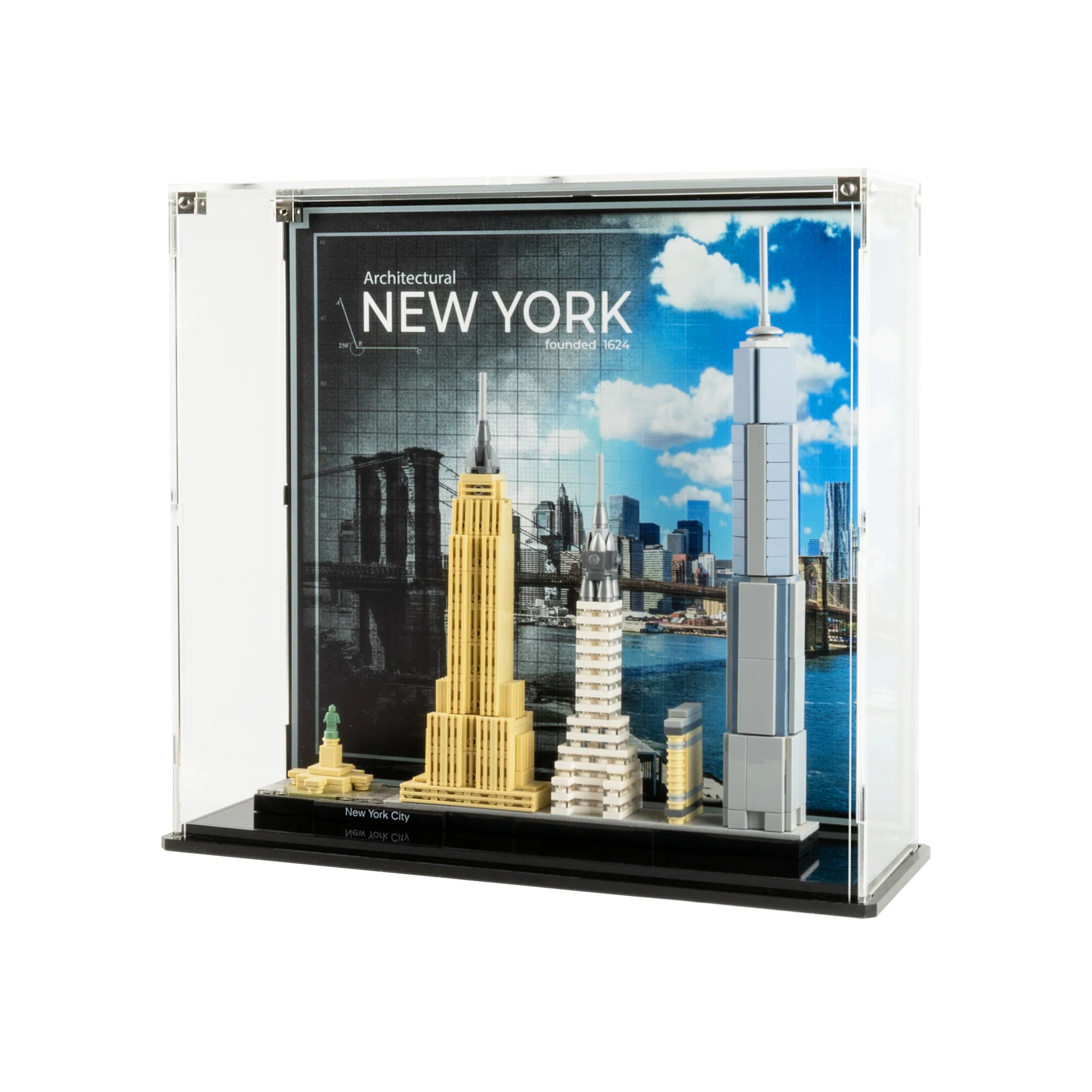 Display Case for LEGO® Architecture: New York Skyline (21028) - Image 3