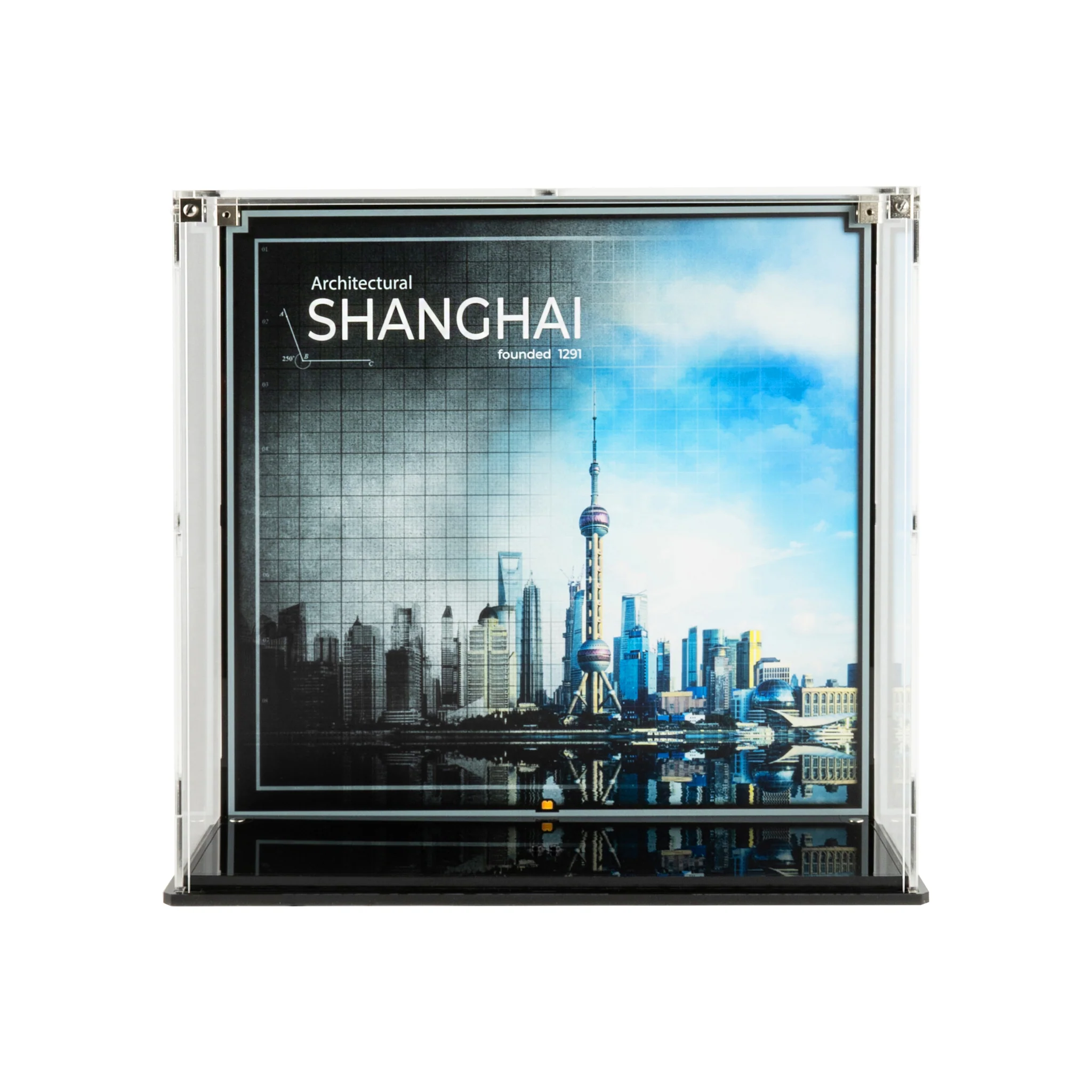Display Case for LEGO® Architecture: Shanghai Skyline (21039) - Image 2