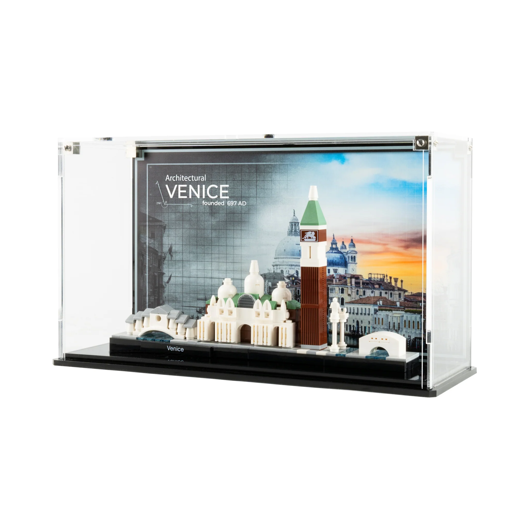 Display Case for LEGO® Architecture: Venice Skyline (21026) - Image 2