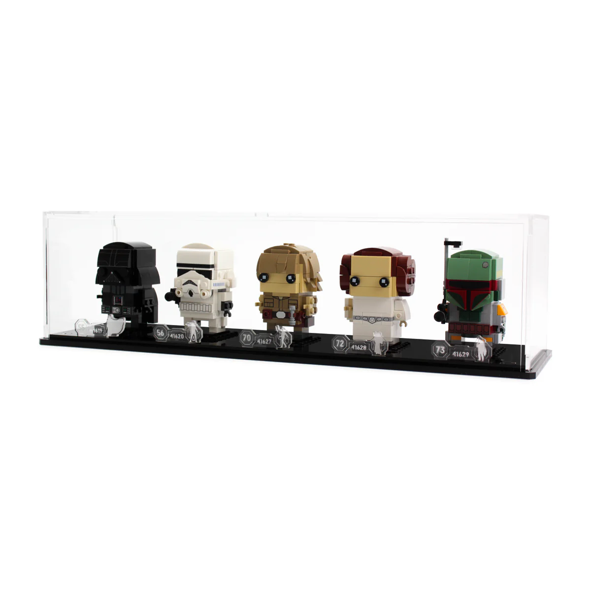 Display Case for five LEGO® Brickheadz - Image 4