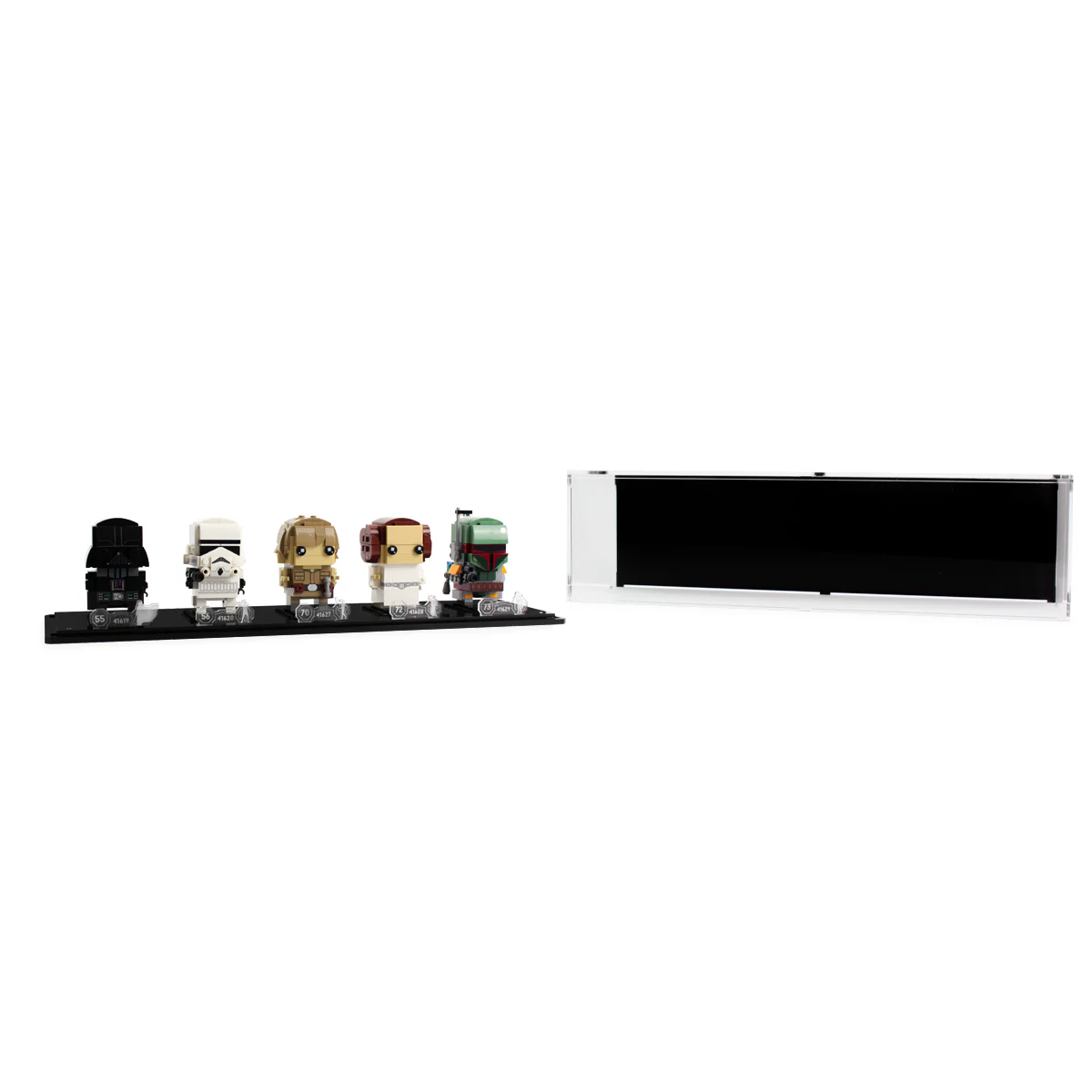 Display Case for five LEGO® Brickheadz - Image 7