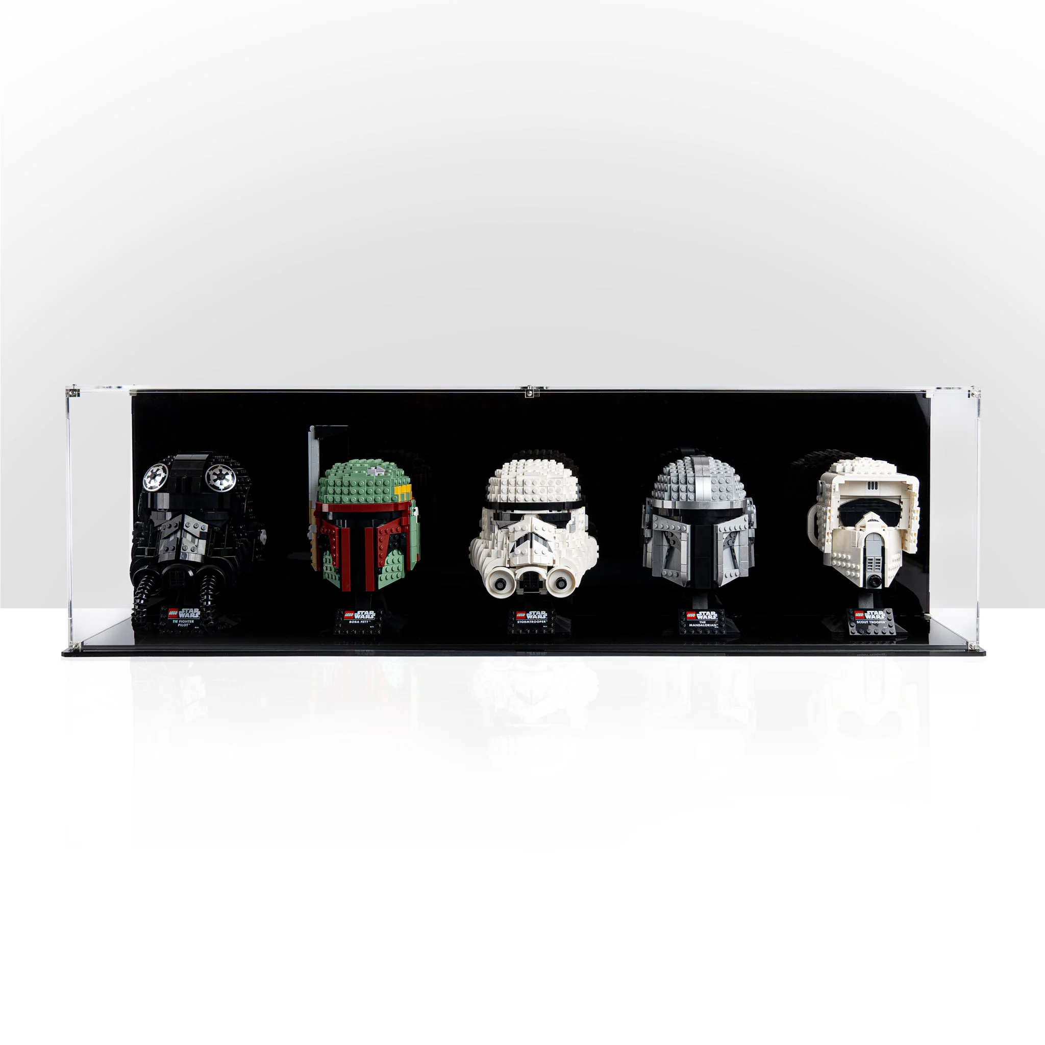 Display Case for five LEGO® Helmets - Image 3