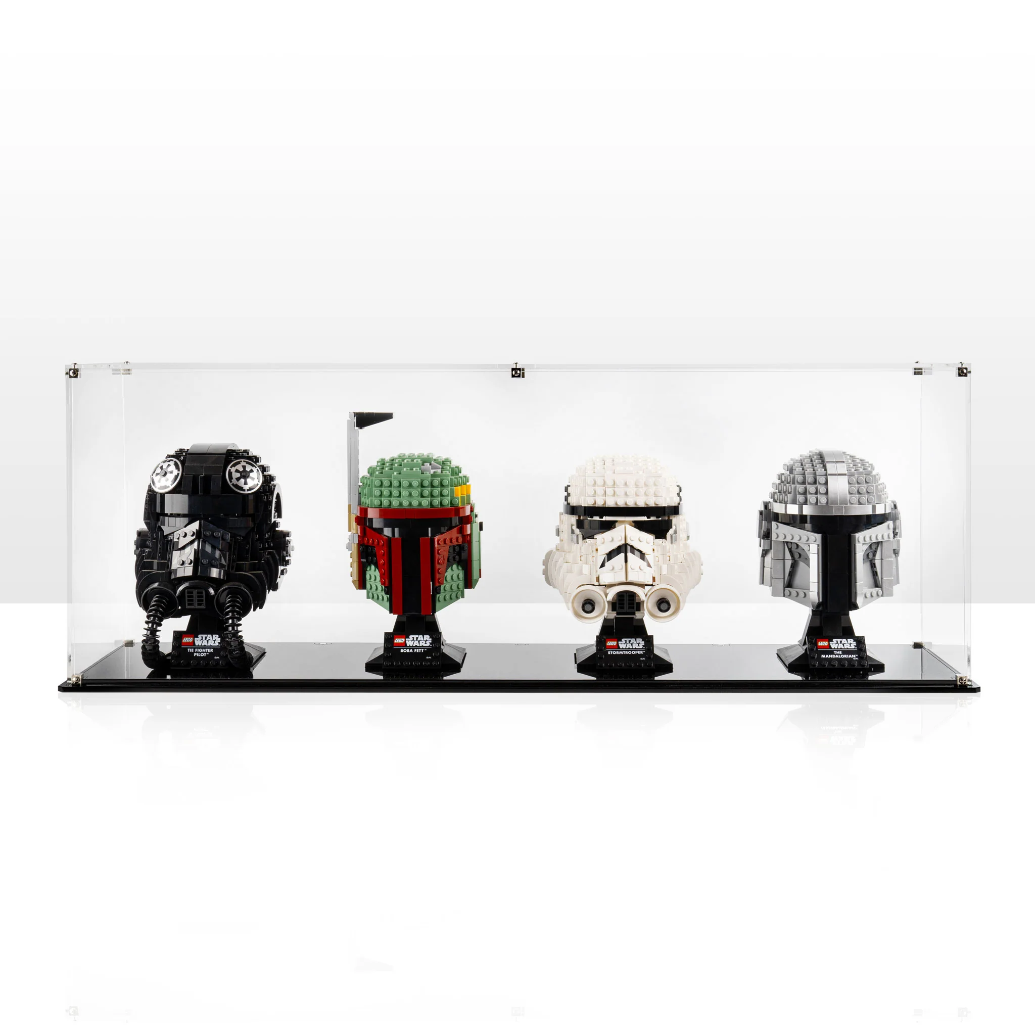 Display Case for four LEGO® Helmets - Image 4
