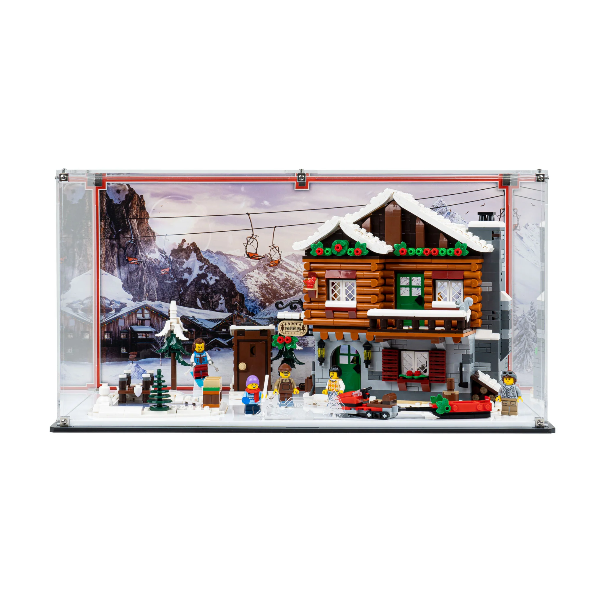 Display Case for LEGO® Alpine Lodge (10325) - Image 3