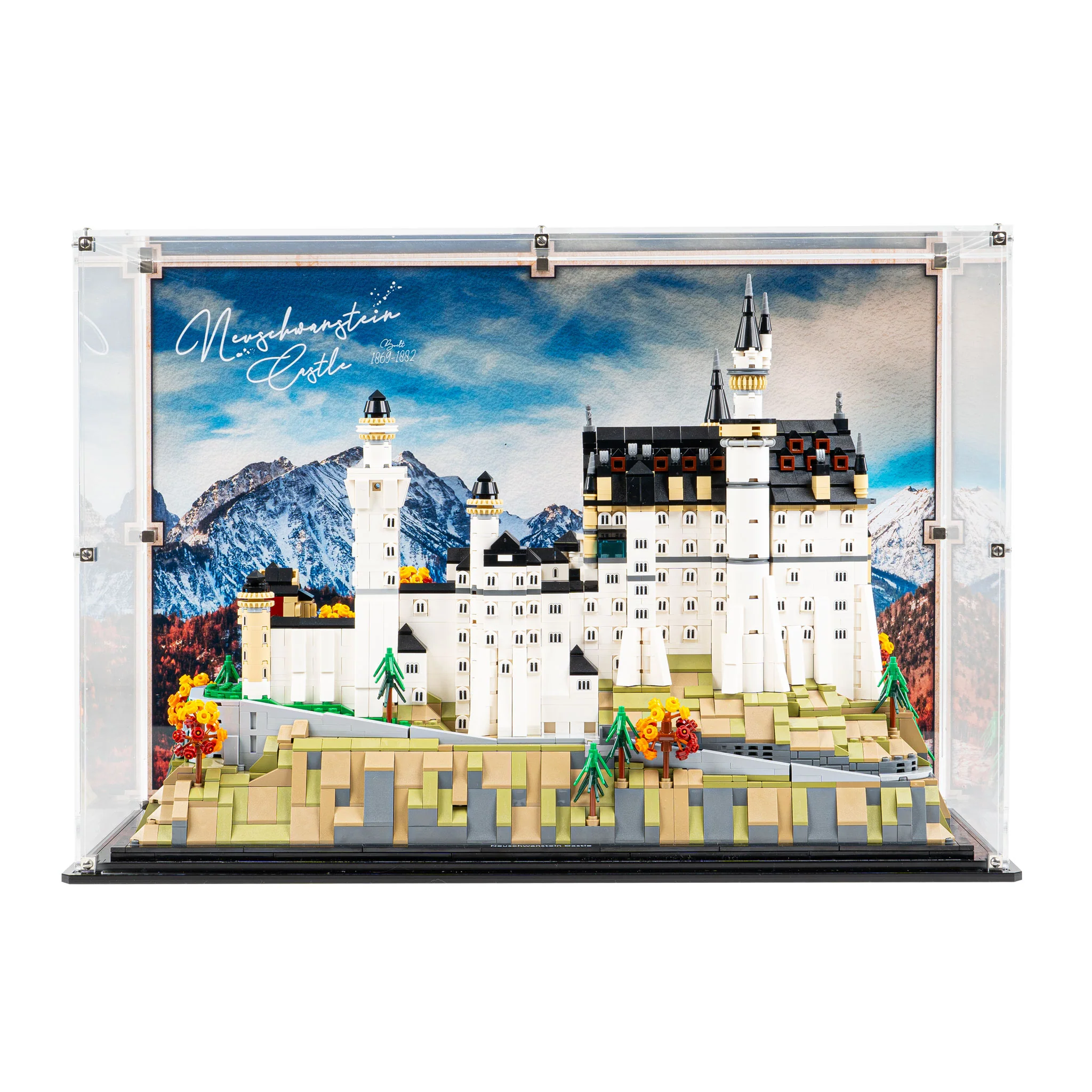 Display Case for LEGO® Architecture: Neuschwanstein Castle (21063) - Image 3