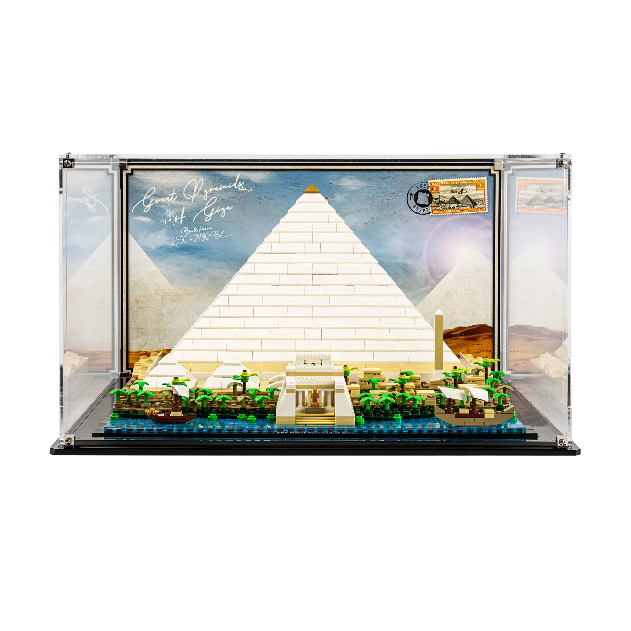 Display Case for LEGO® Architecture: Pyramid of Giza (21058) - Image 2