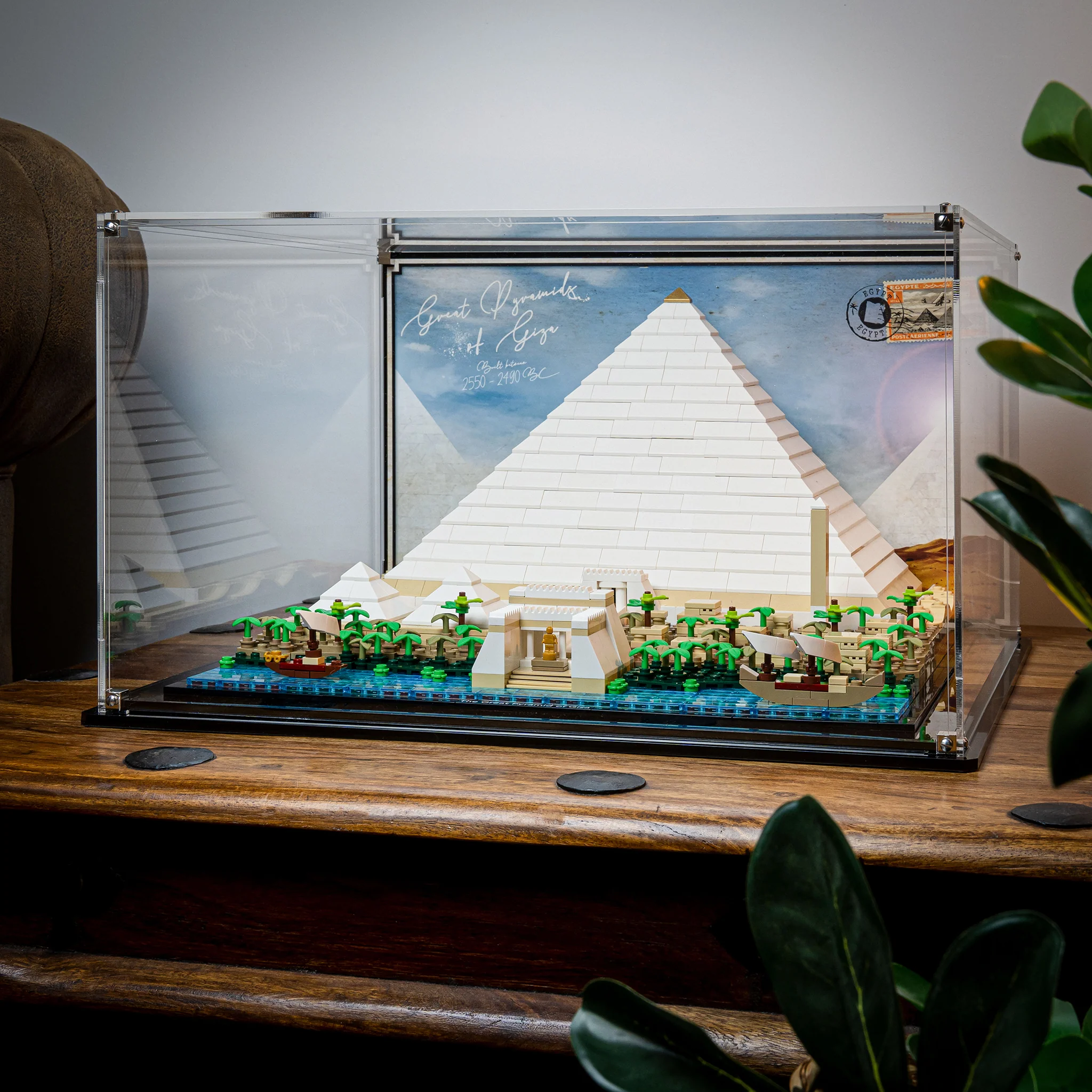 Display Case for LEGO® Architecture: Pyramid of Giza (21058) - Image 3