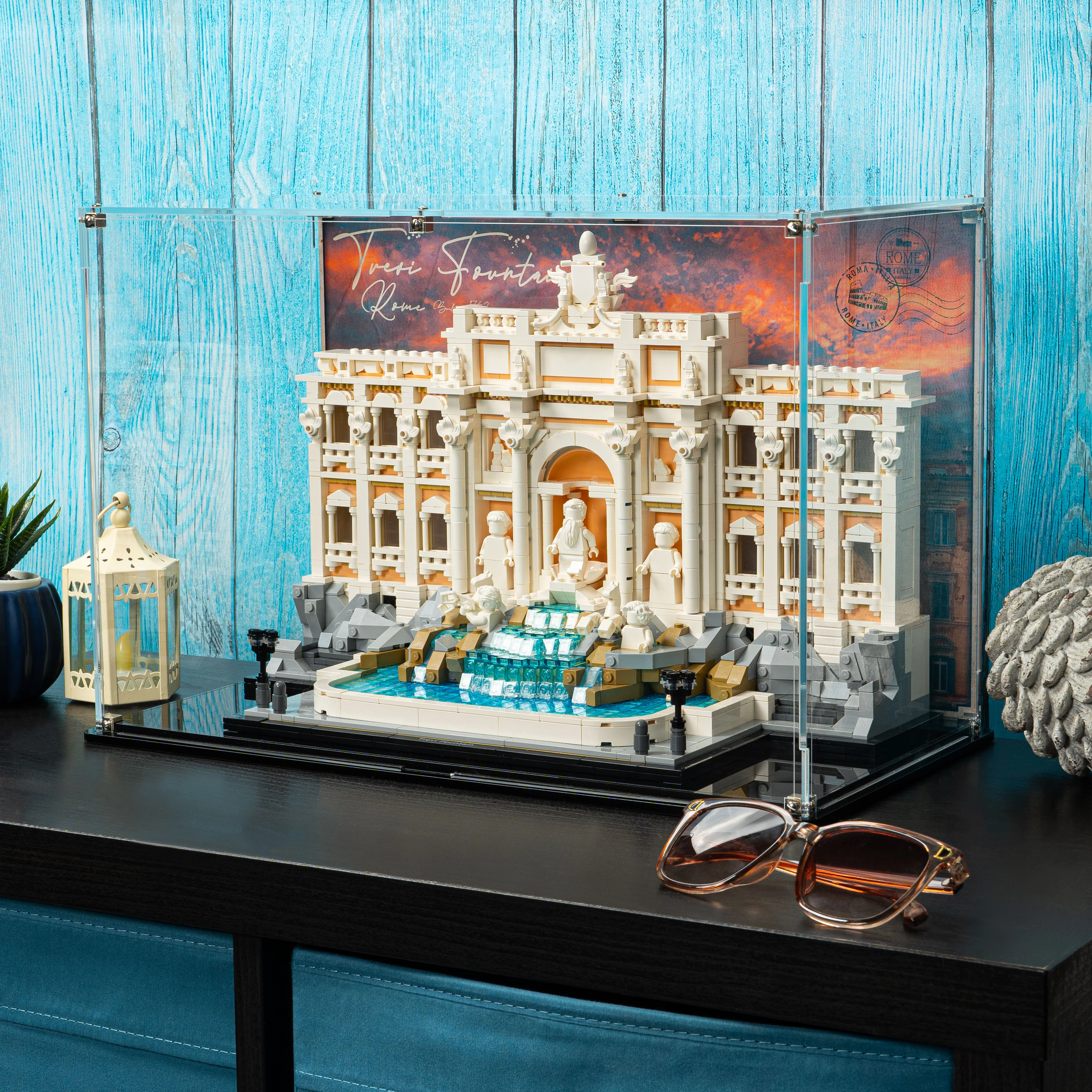 Display Case for LEGO® Architecture: Trevi Fountain (21062) - Image 12