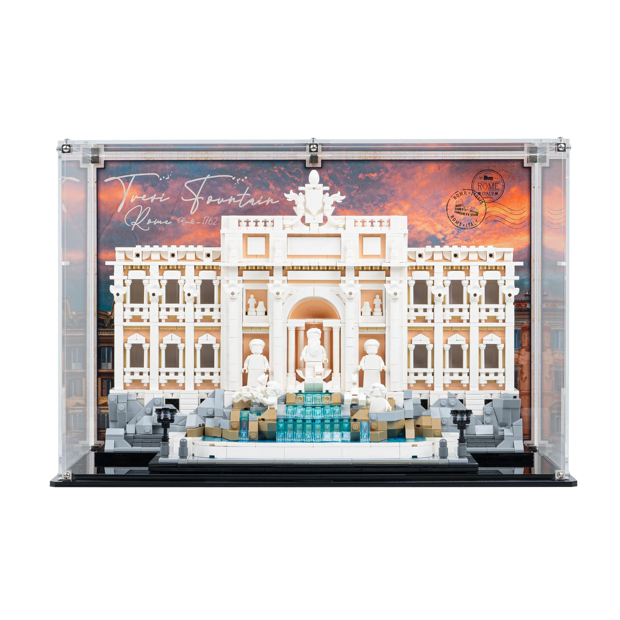 Display Case for LEGO® Architecture: Trevi Fountain (21062) - Image 3