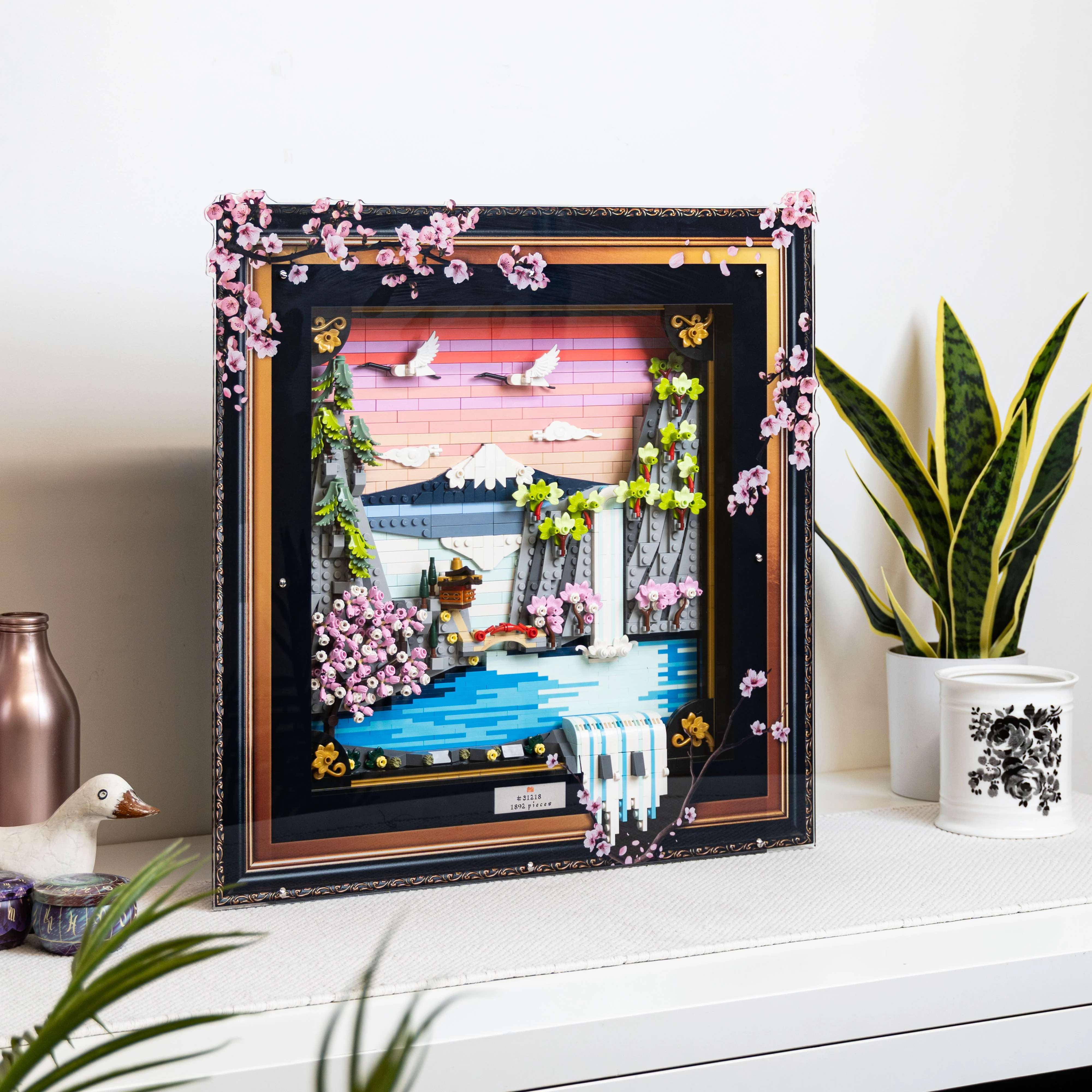 Display Case for LEGO® Art: Japanese Cherry Blossom Landscape (31218) - Image 2