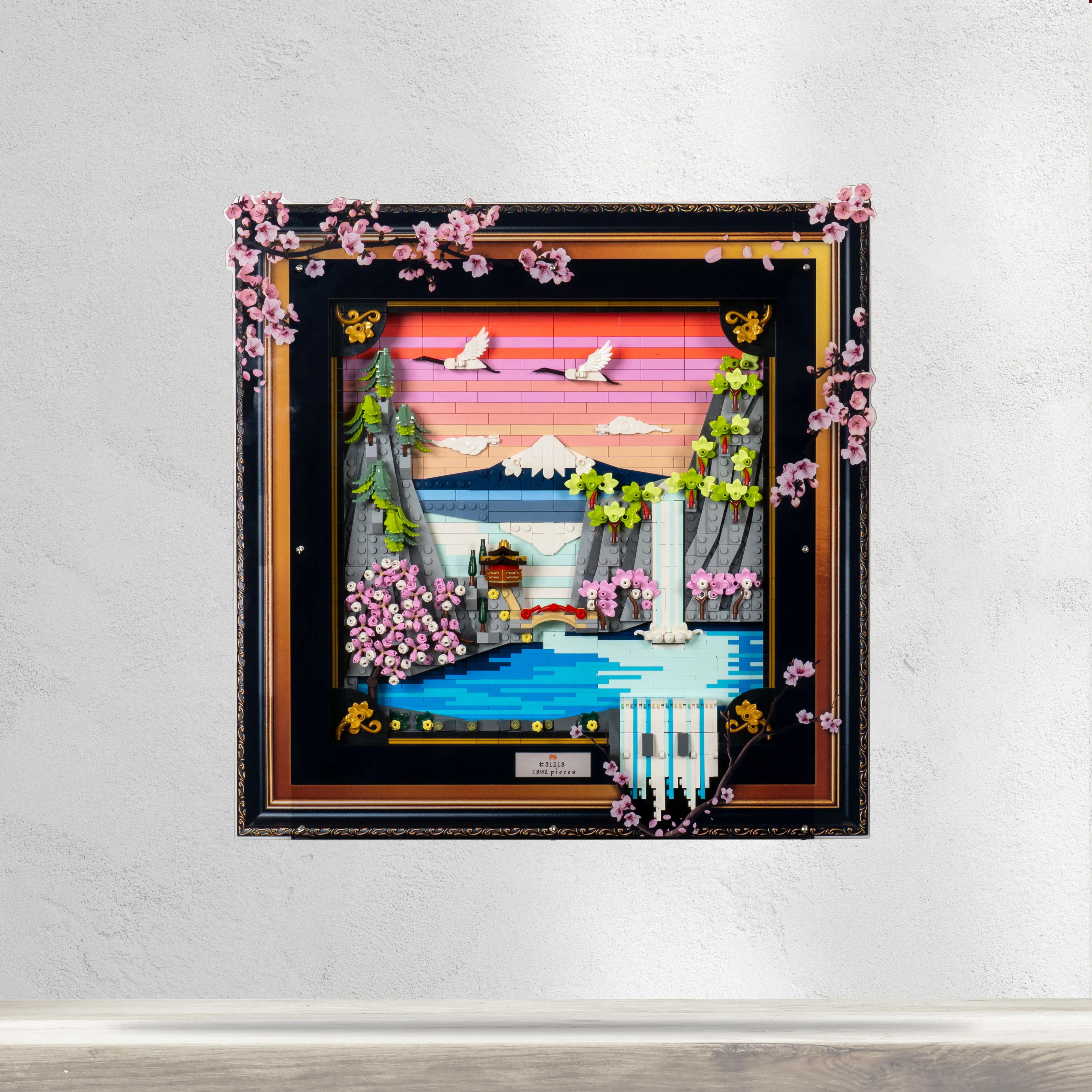 Display Case for LEGO® Art: Japanese Cherry Blossom Landscape (31218) - Image 3