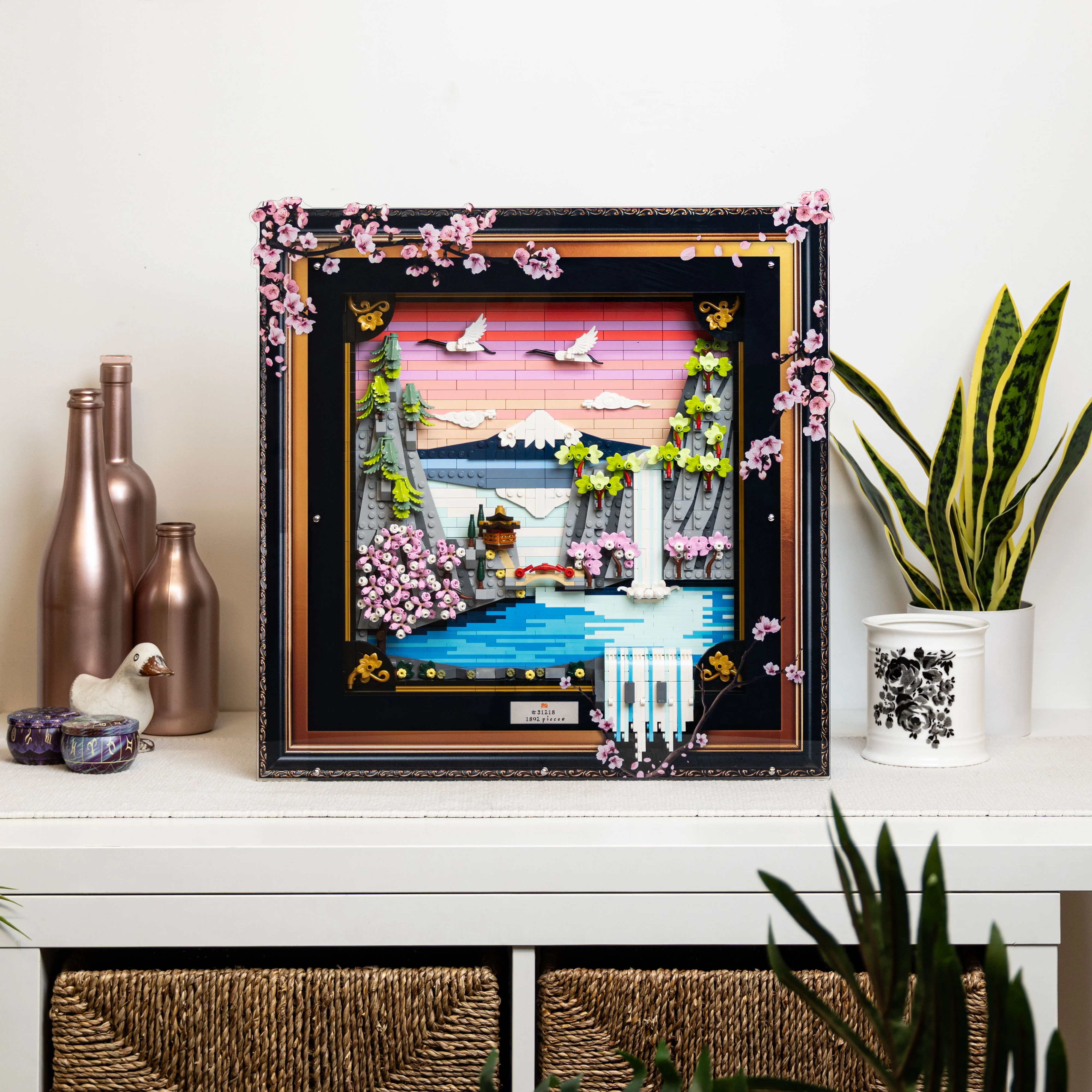 Display Case for LEGO® Art: Japanese Cherry Blossom Landscape (31218) - Image 7