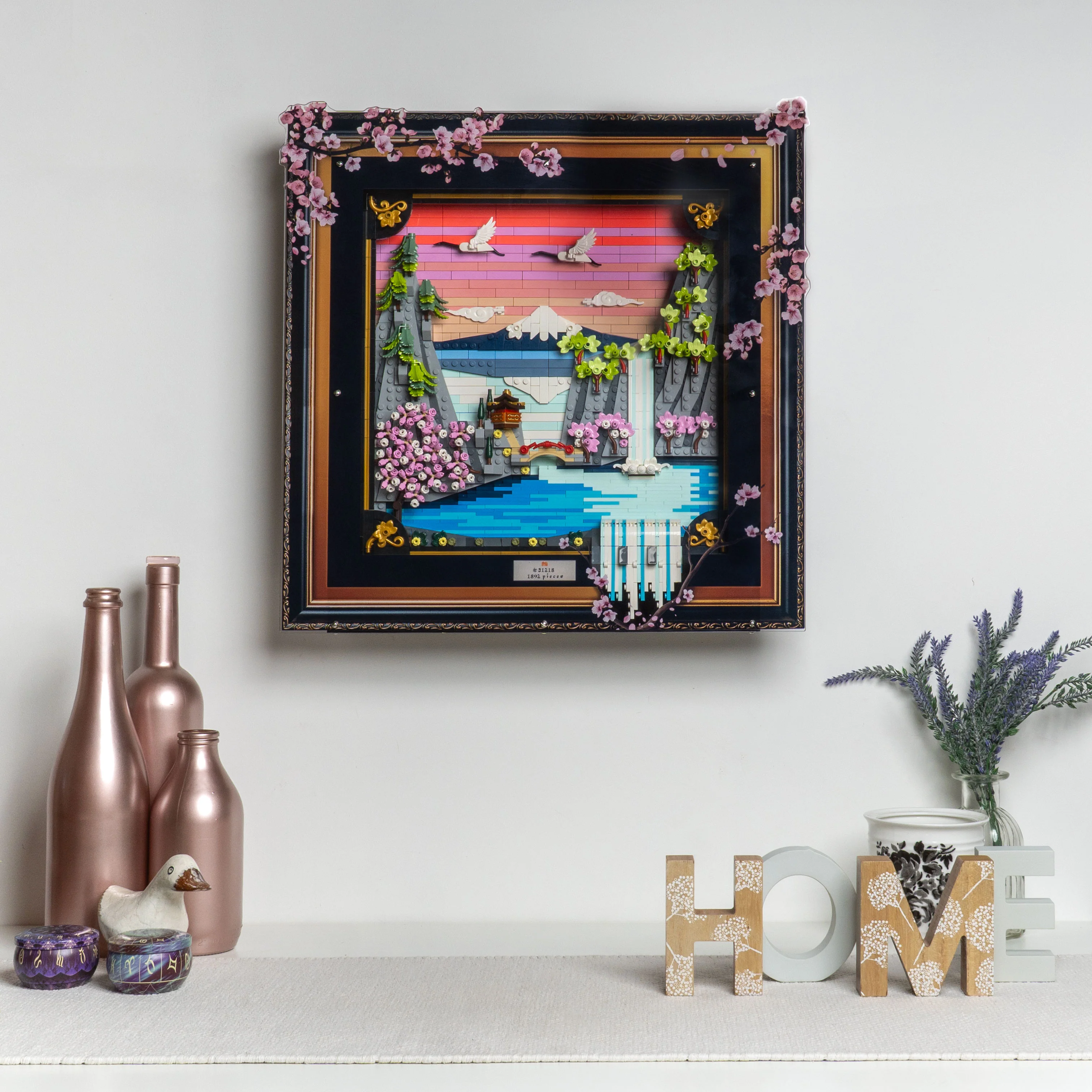 Display Case for LEGO® Art: Japanese Cherry Blossom Landscape (31218) - Image 8