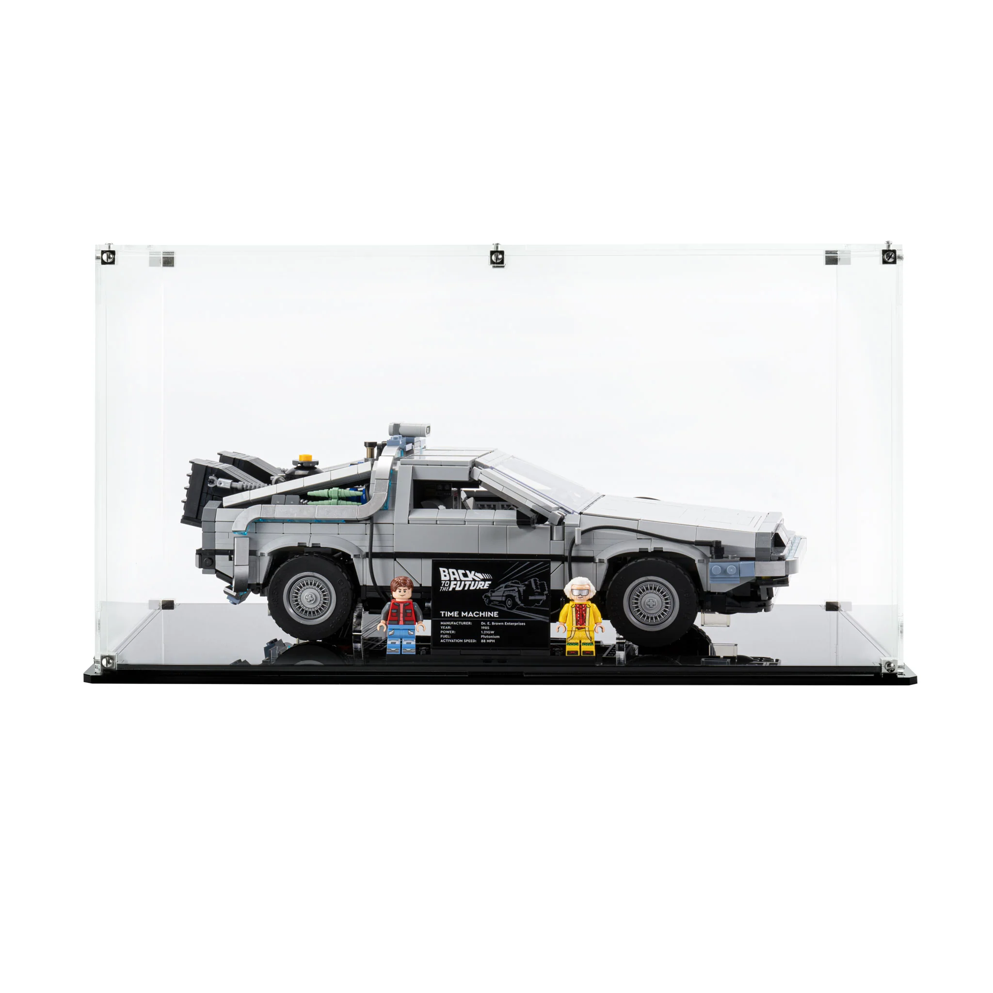 Display Case for LEGO® Back to the Future Time Machine (10300) - Image 25