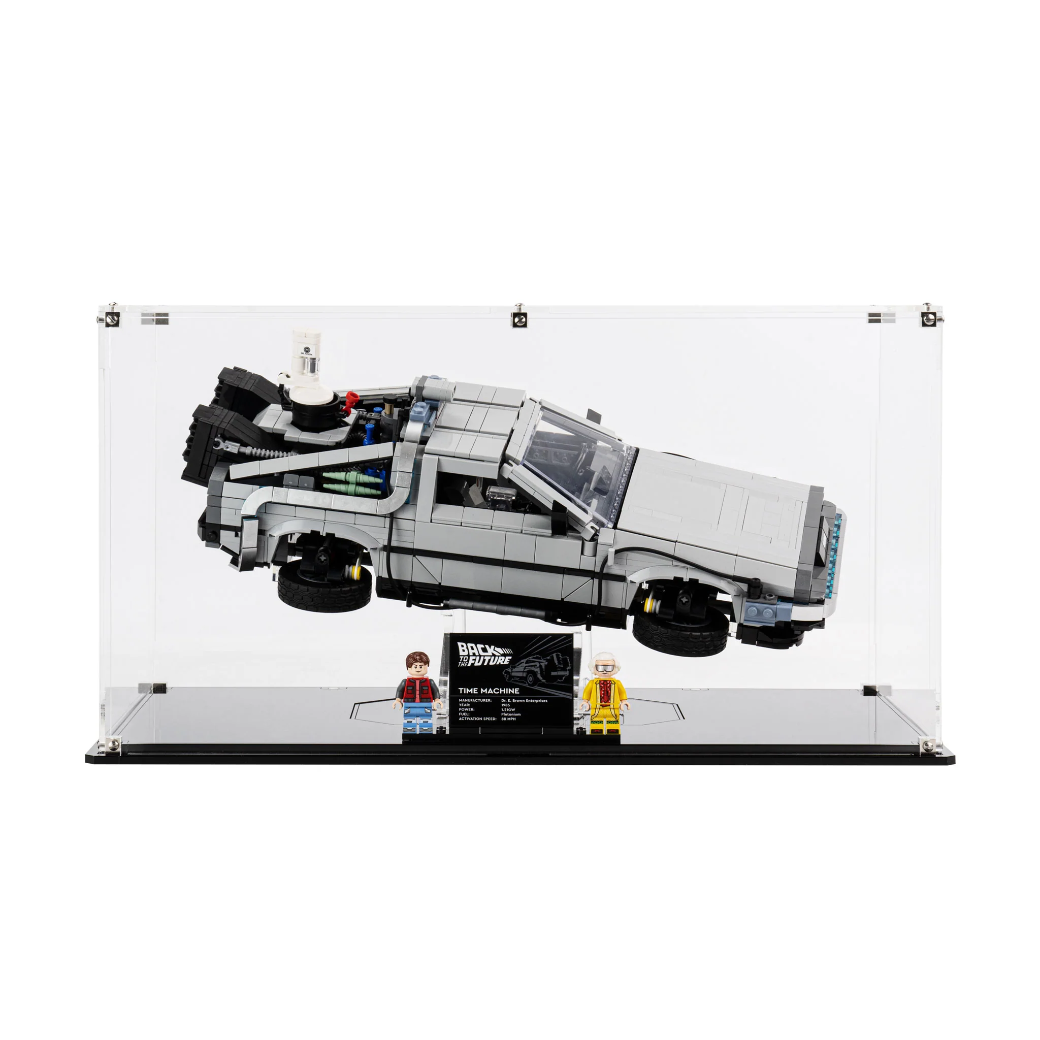 Display Case for LEGO® Back to the Future Time Machine (10300) - Image 26