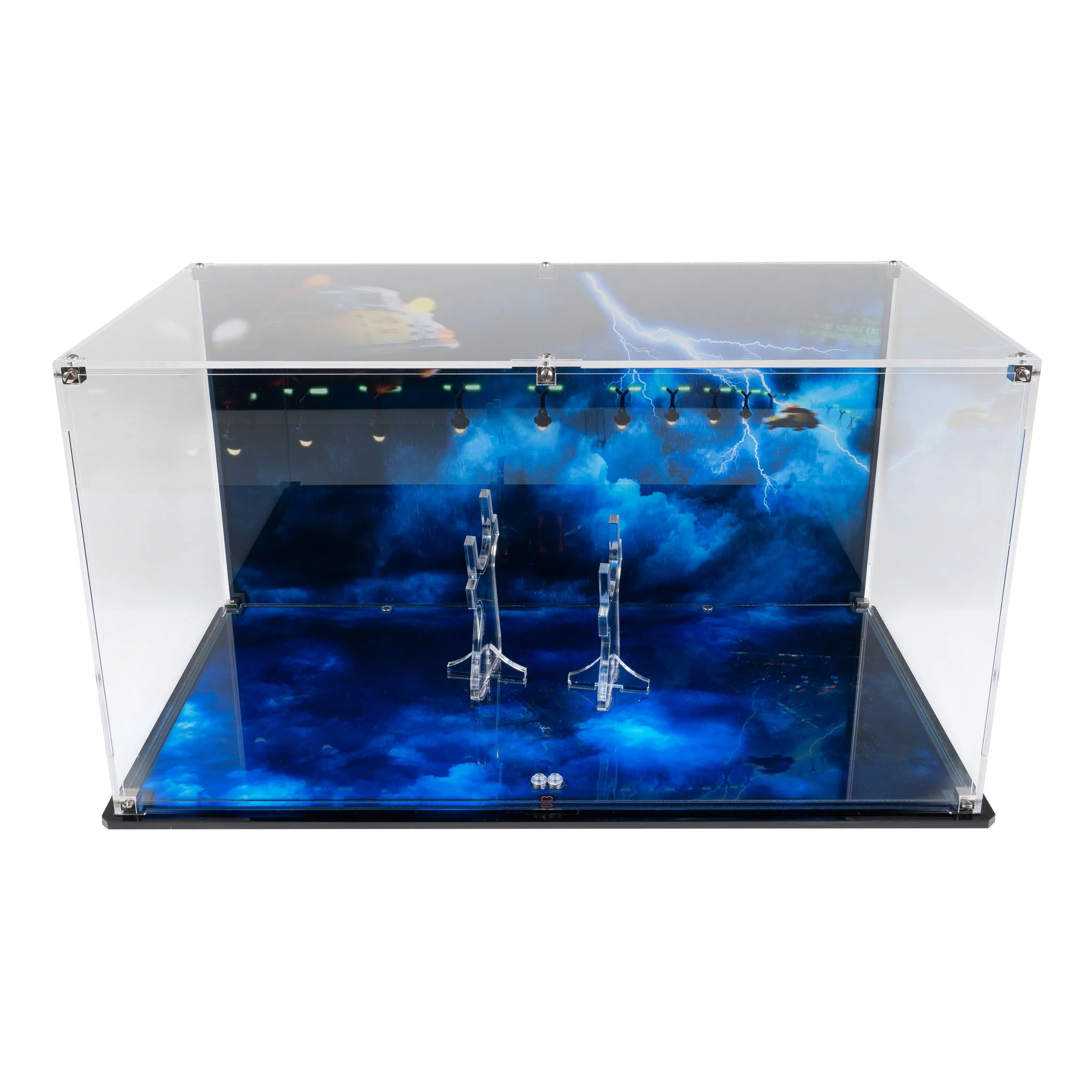 Display Case for LEGO® Back to the Future Time Machine (10300) - Image 6