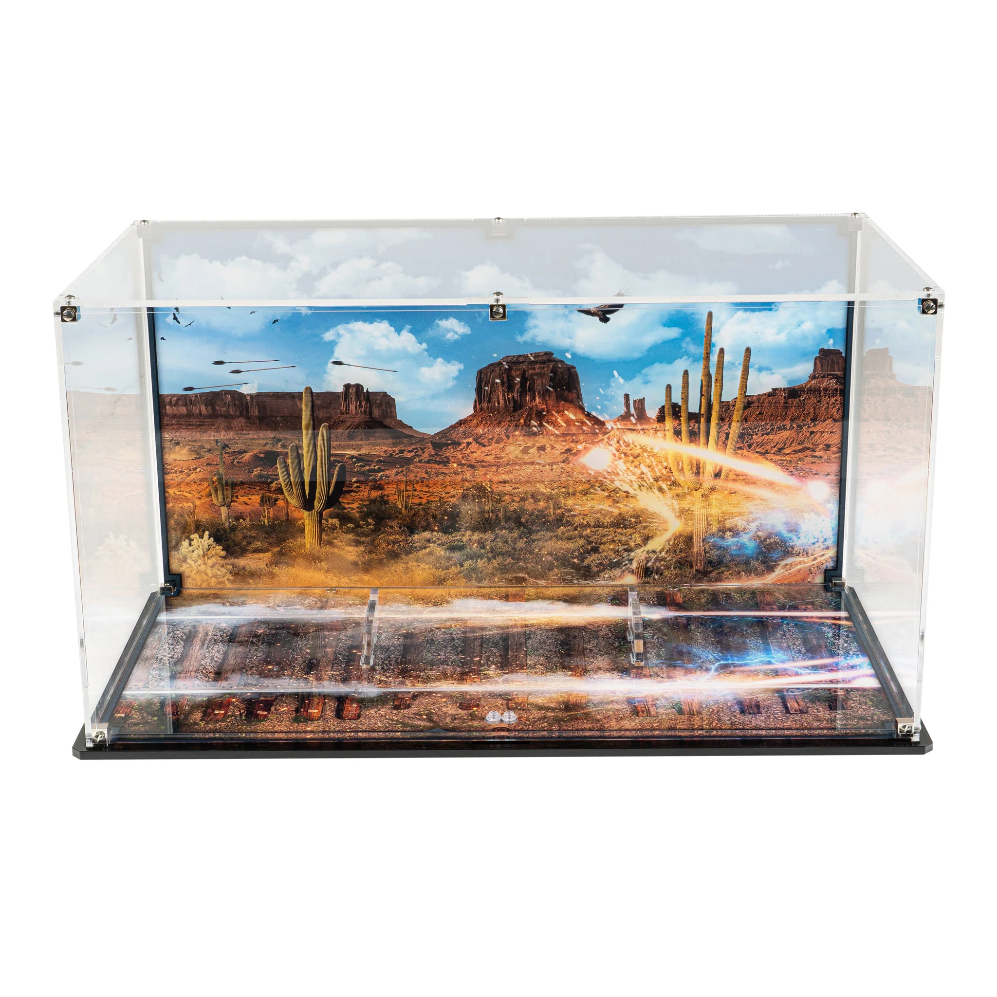 Display Case for LEGO® Back to the Future Time Machine (10300) - Image 9