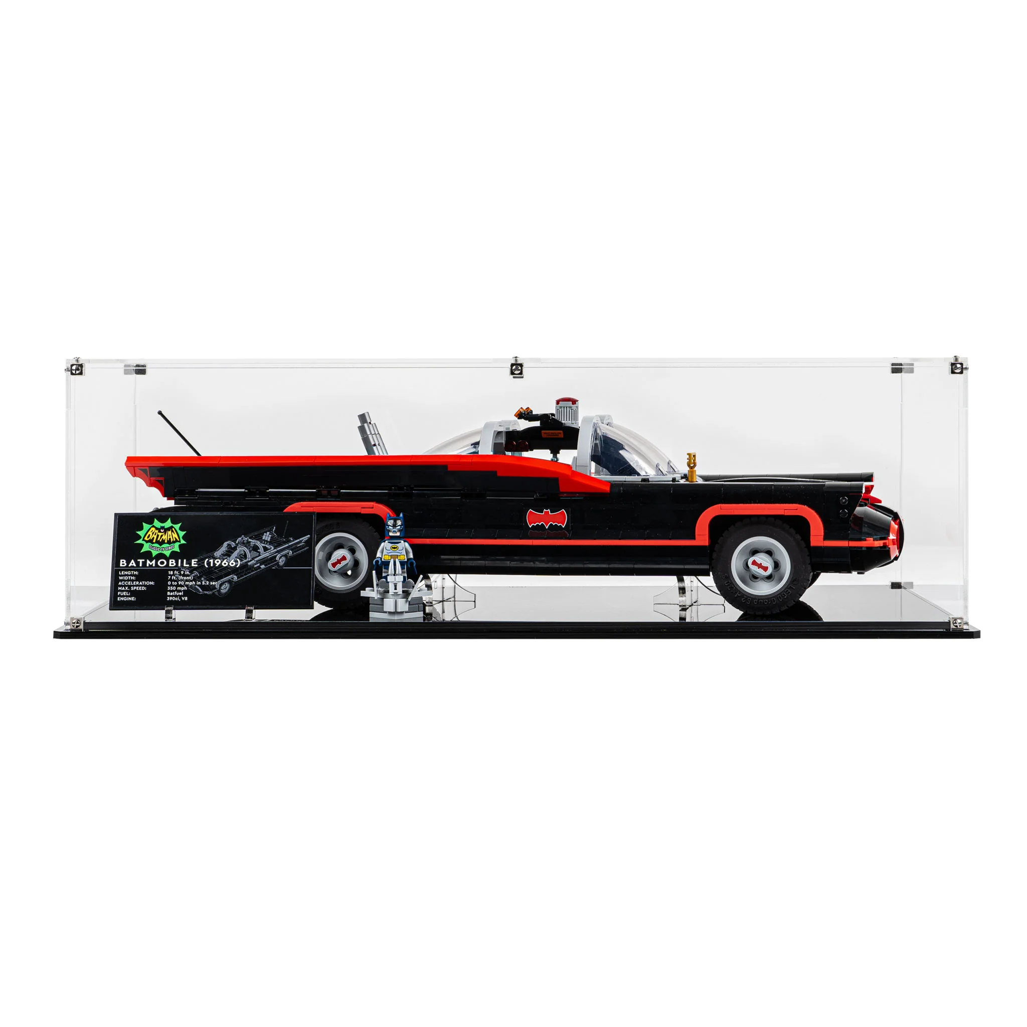 Display Case for LEGO Batman™: The Classic TV Series Batmobile™ (76328) - Image 5