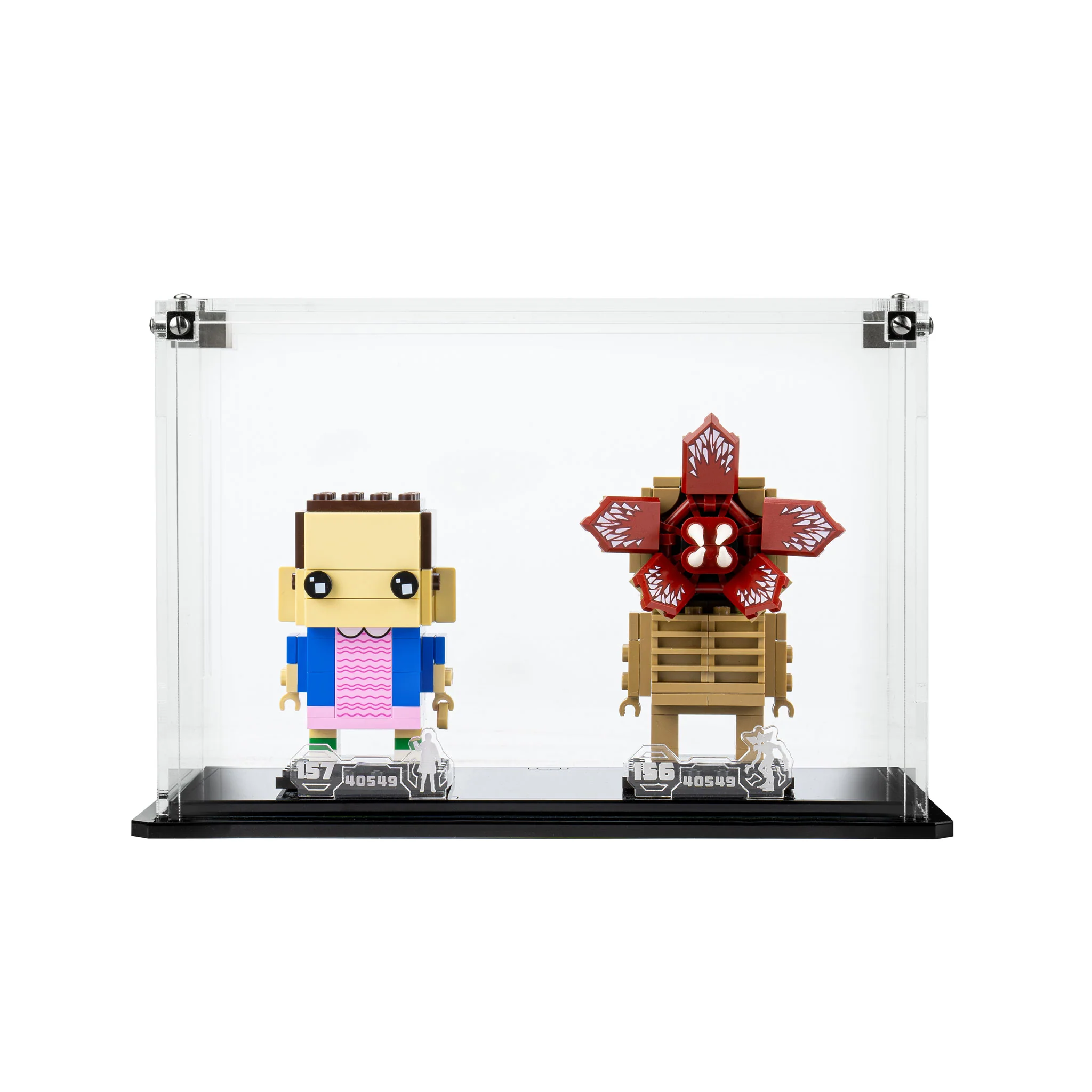 Display Case for LEGO® Brickheadz Demogorgan & Eleven (40549) - Image 4
