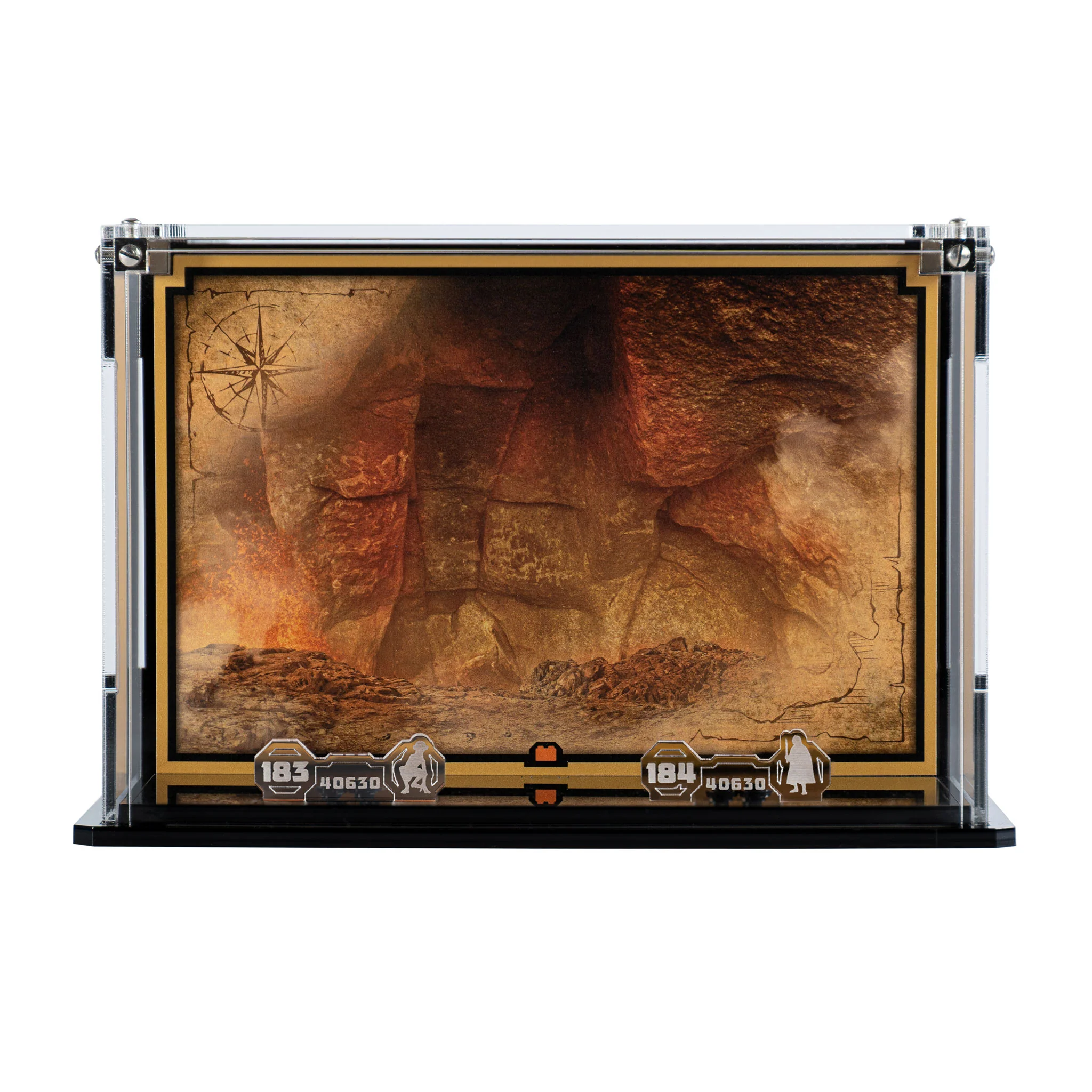 Display Case for LEGO® Brickheadz: Frodo™ & Gollum™ (40630) - Image 3