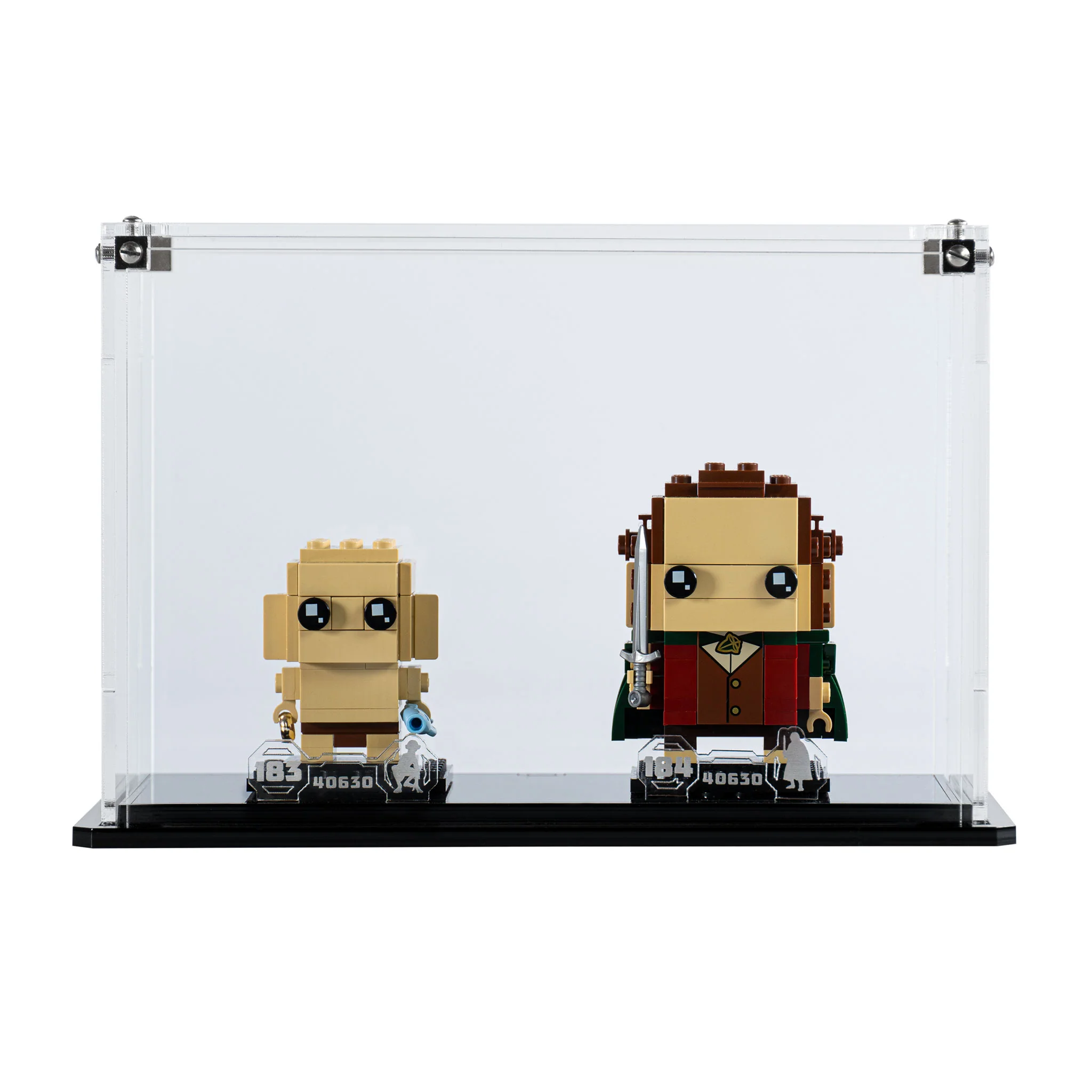 Display Case for LEGO® Brickheadz: Frodo™ & Gollum™ (40630) - Image 8