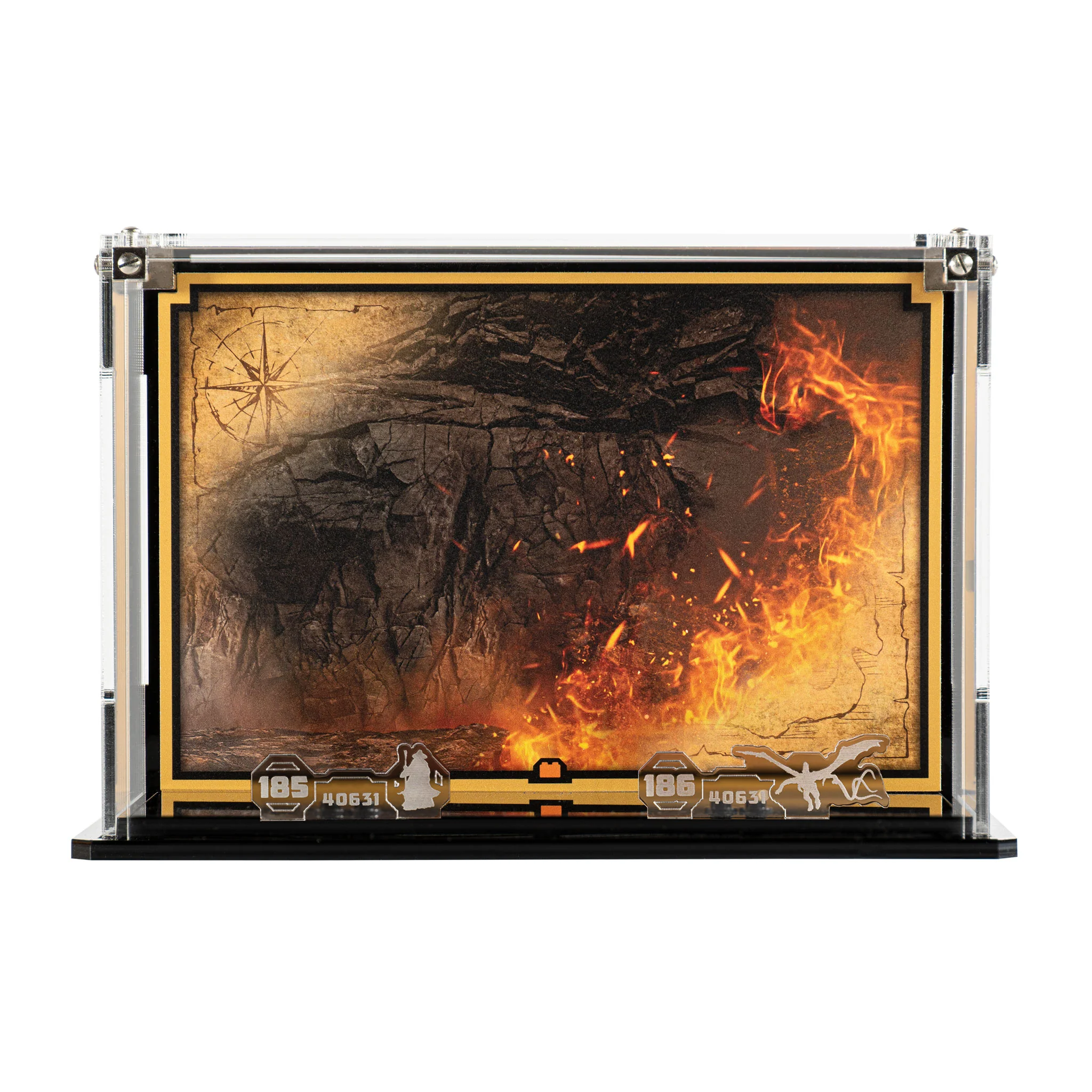 Display Case for LEGO® Brickheadz: Gandalf the Grey™ & Balrog™ (40631) - Image 3
