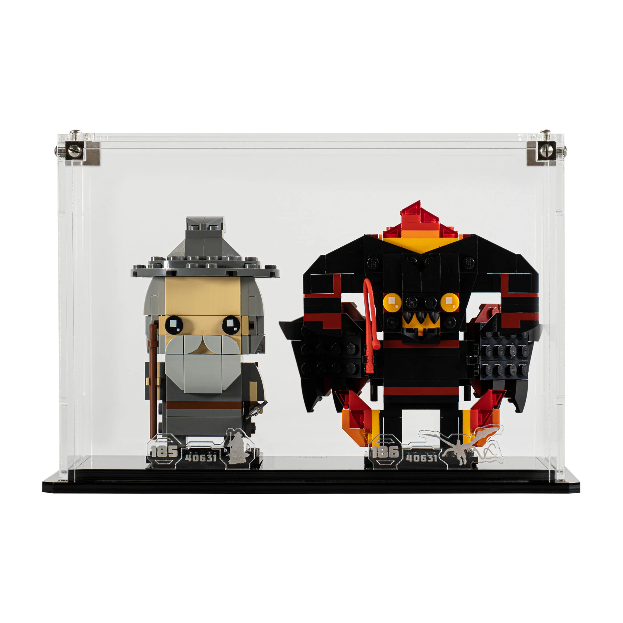 Display Case for LEGO® Brickheadz: Gandalf the Grey™ & Balrog™ (40631) - Image 6